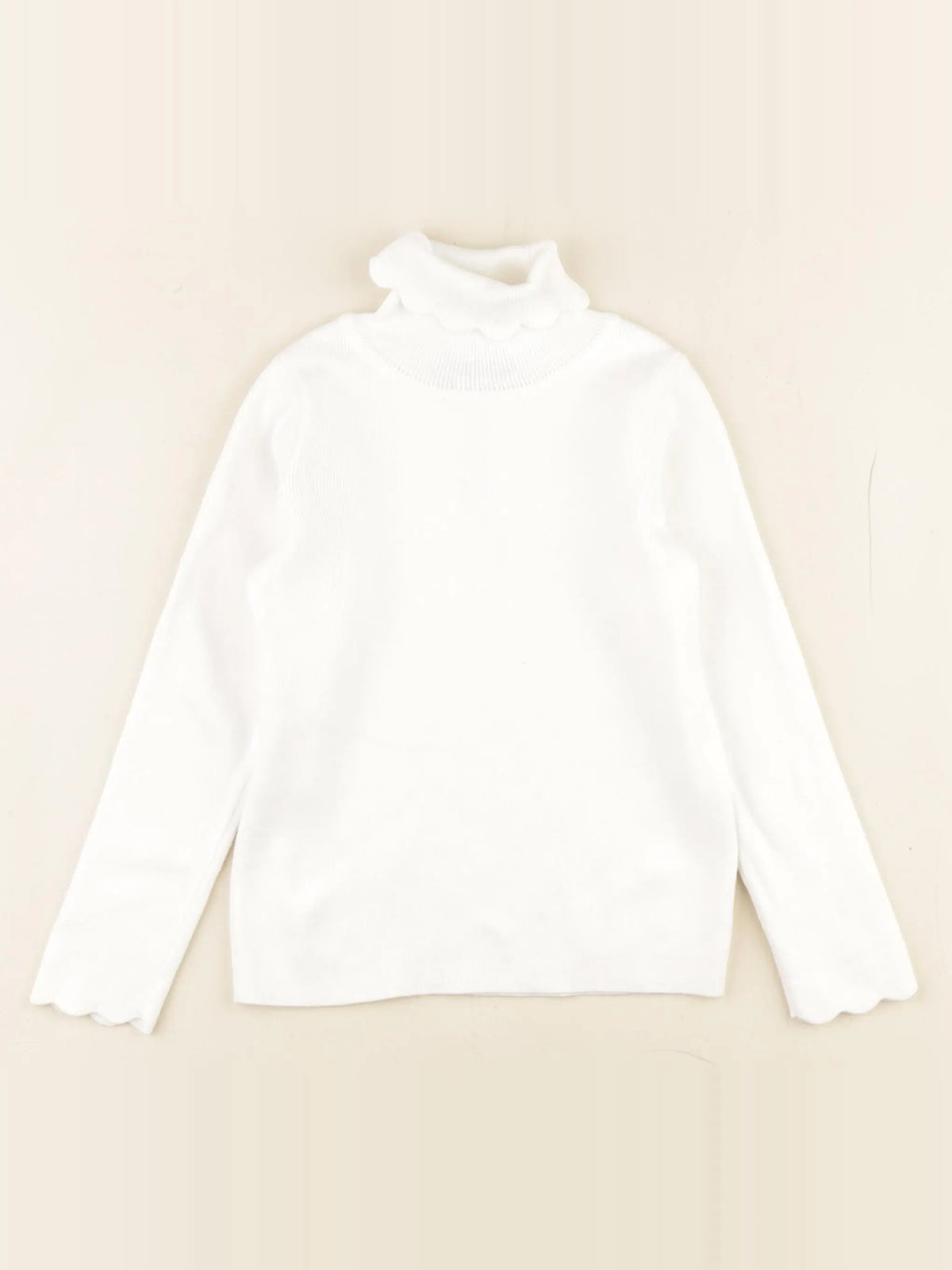 Jacadi - pull blanc - 4 ans