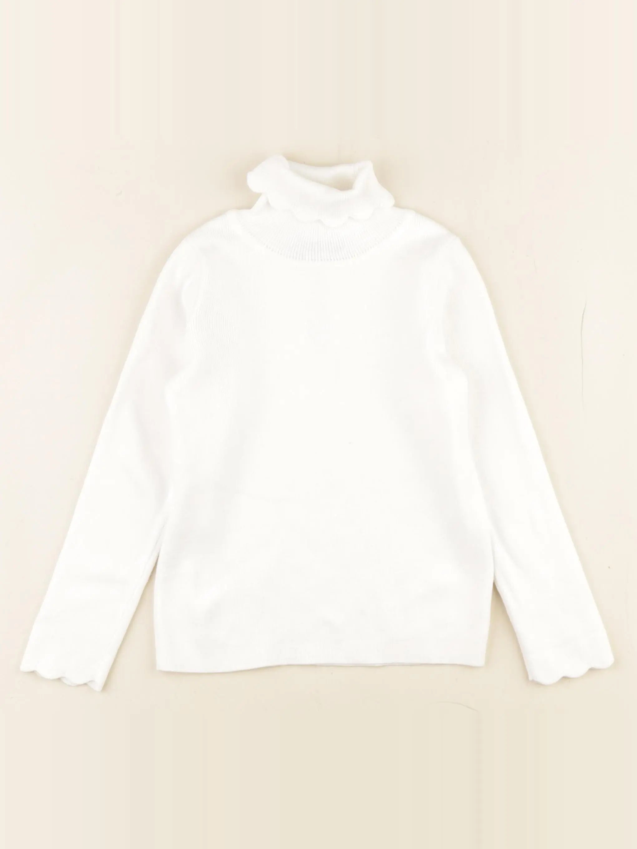 Jacadi - pull blanc - 4 ans