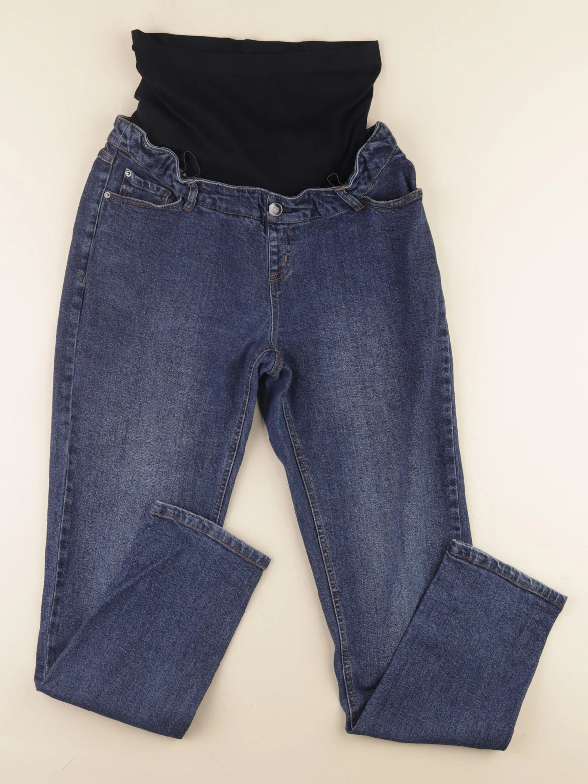 Vertbaudet - jean grossesse bleu - 38