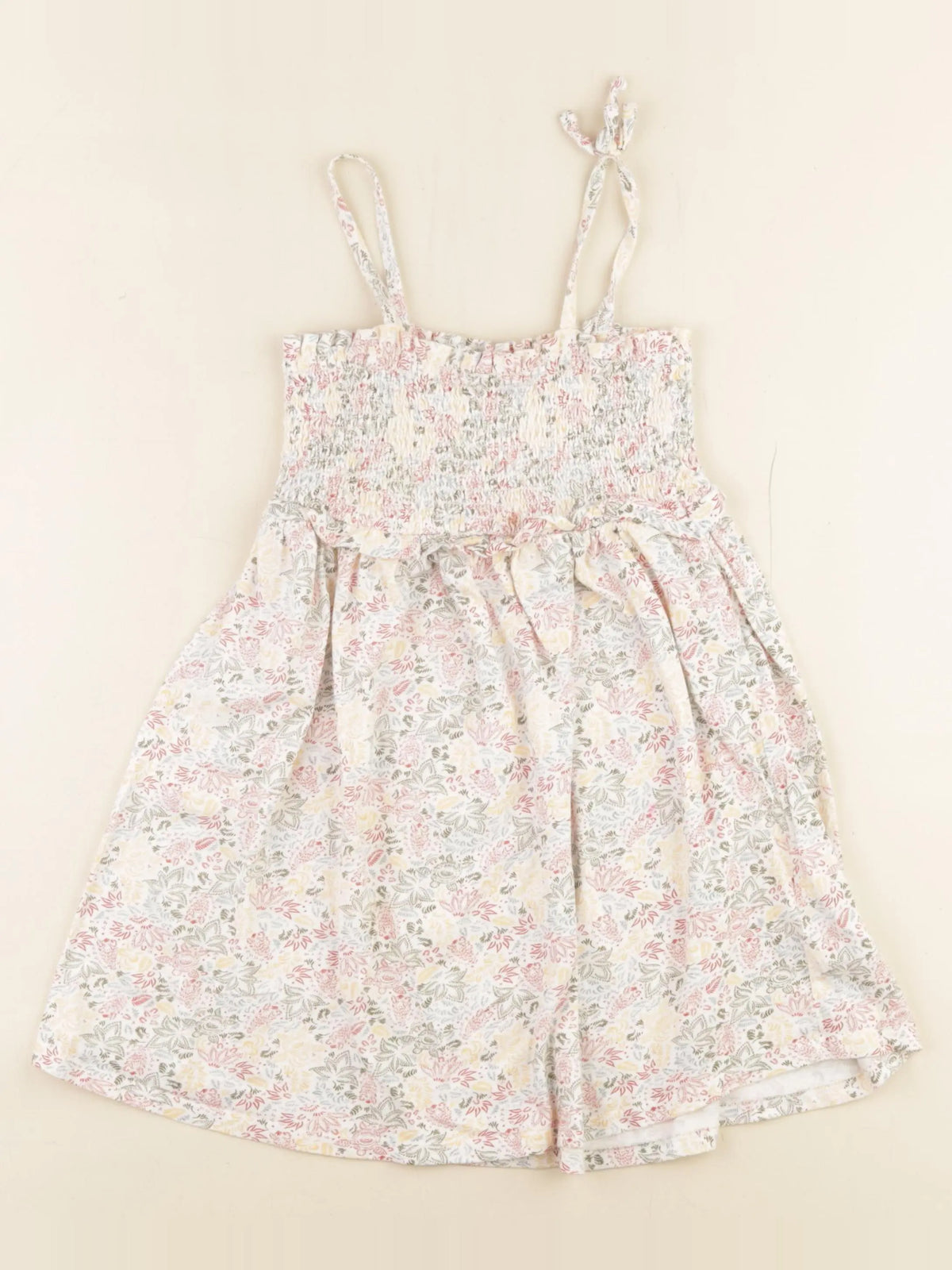 Vertbaudet - robe multicolore - 6 ans