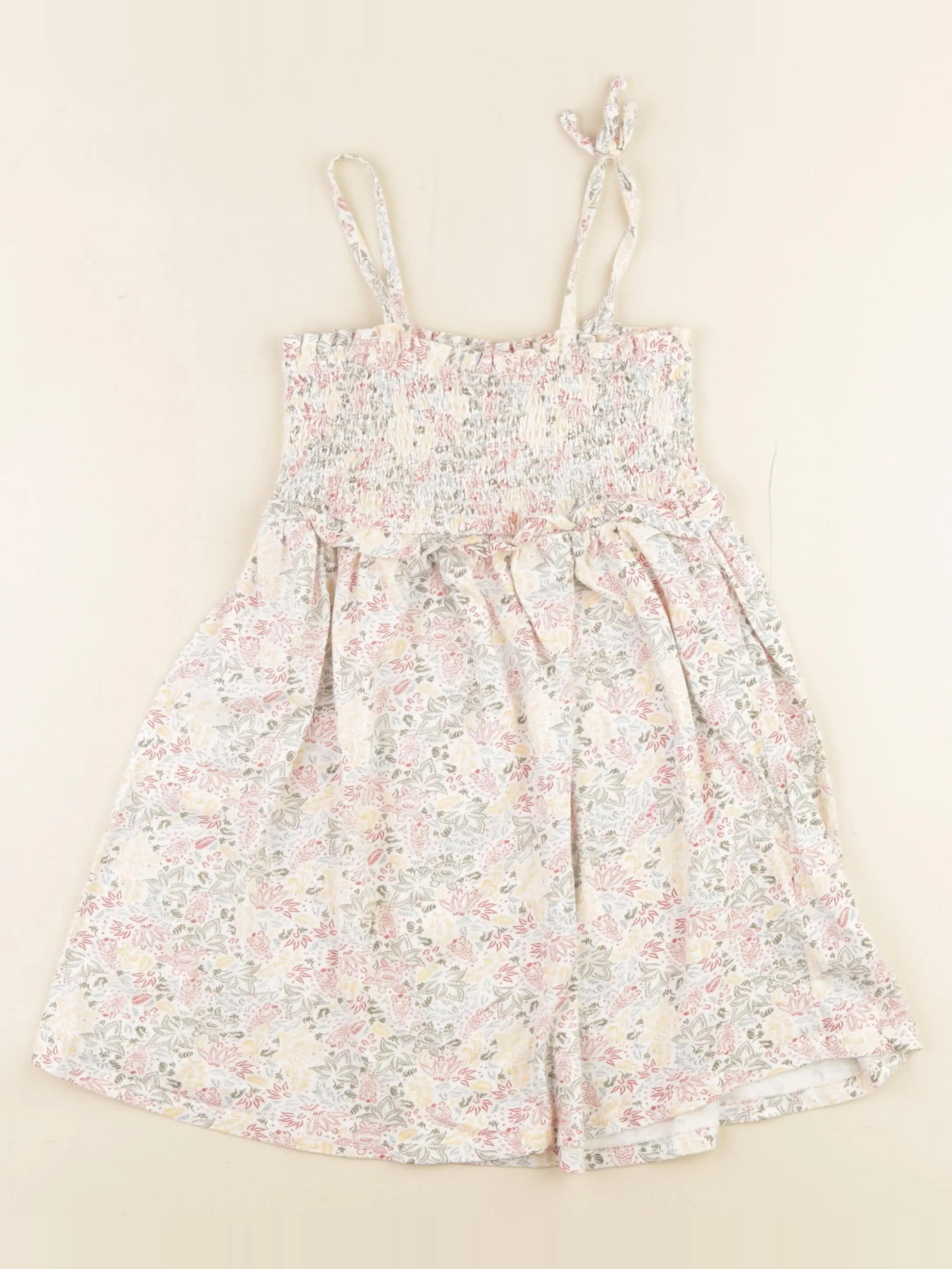 Vertbaudet - robe multicolore - 6 ans