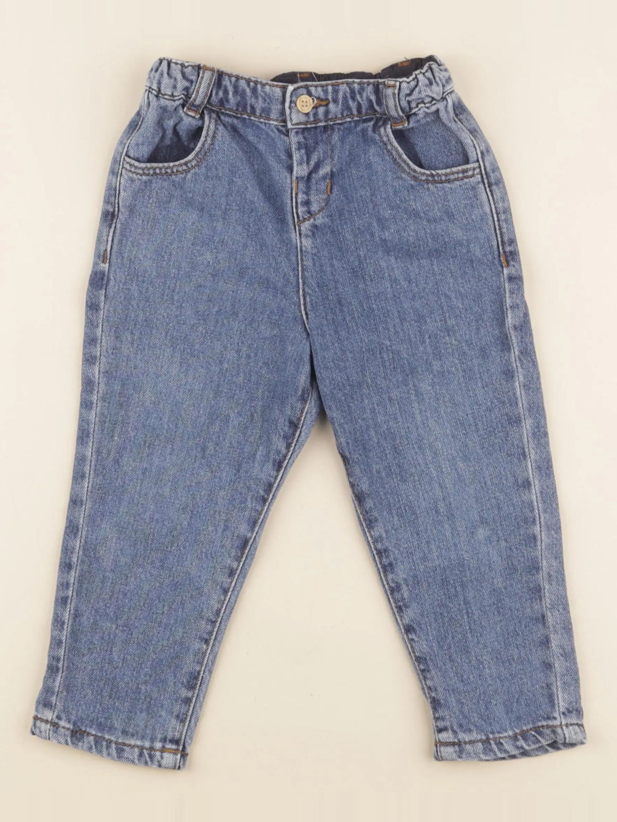 Vertbaudet - jean bleu - 18 mois