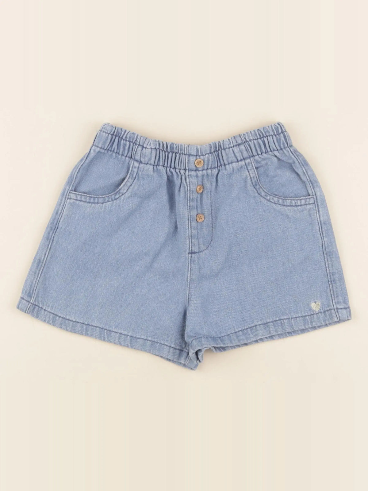 Vertbaudet - short bleu - 6 ans