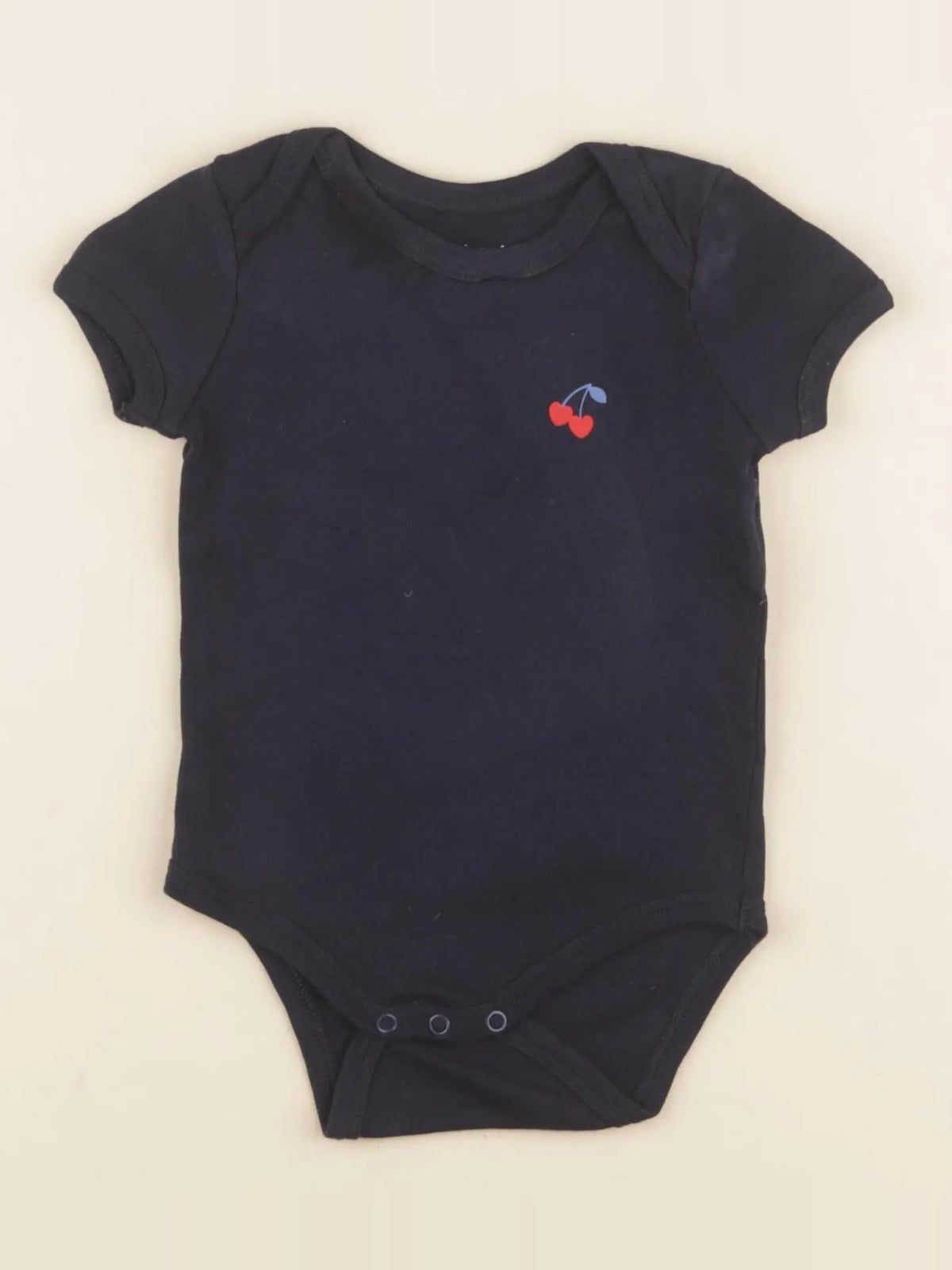 Vertbaudet - body bleu - 6 mois