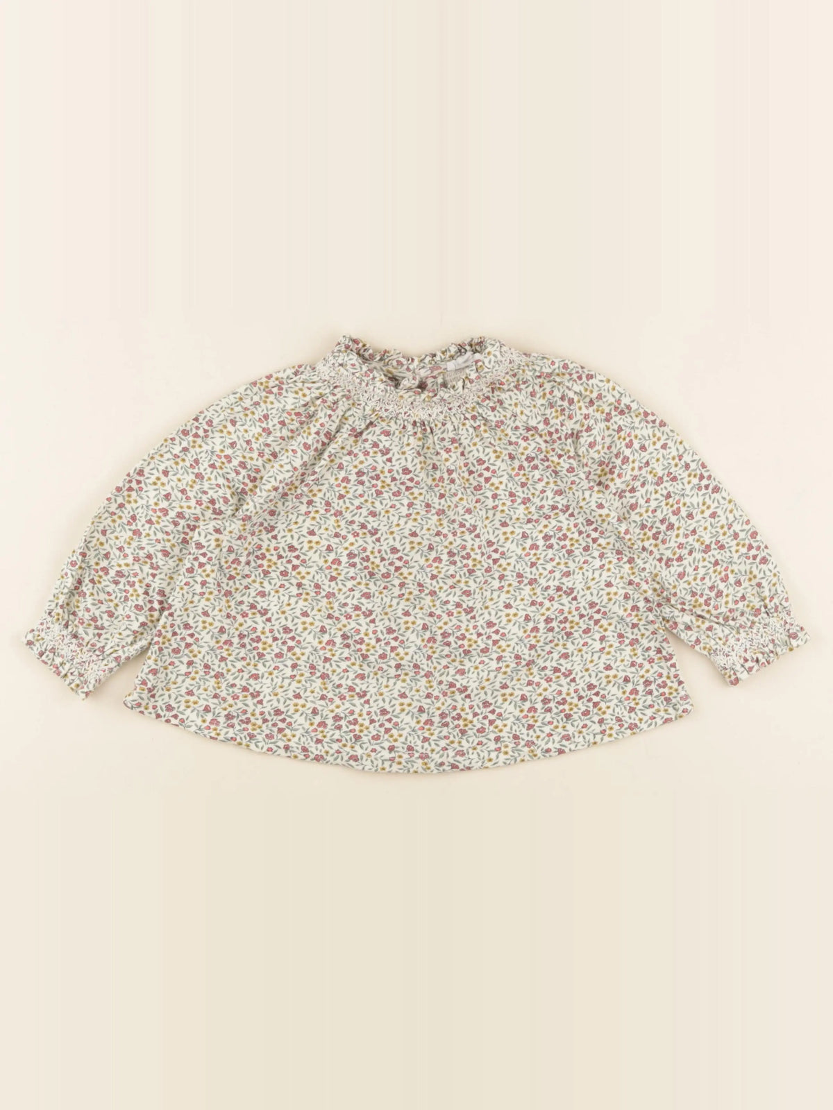 Vertbaudet - blouse multicolore - 18 mois