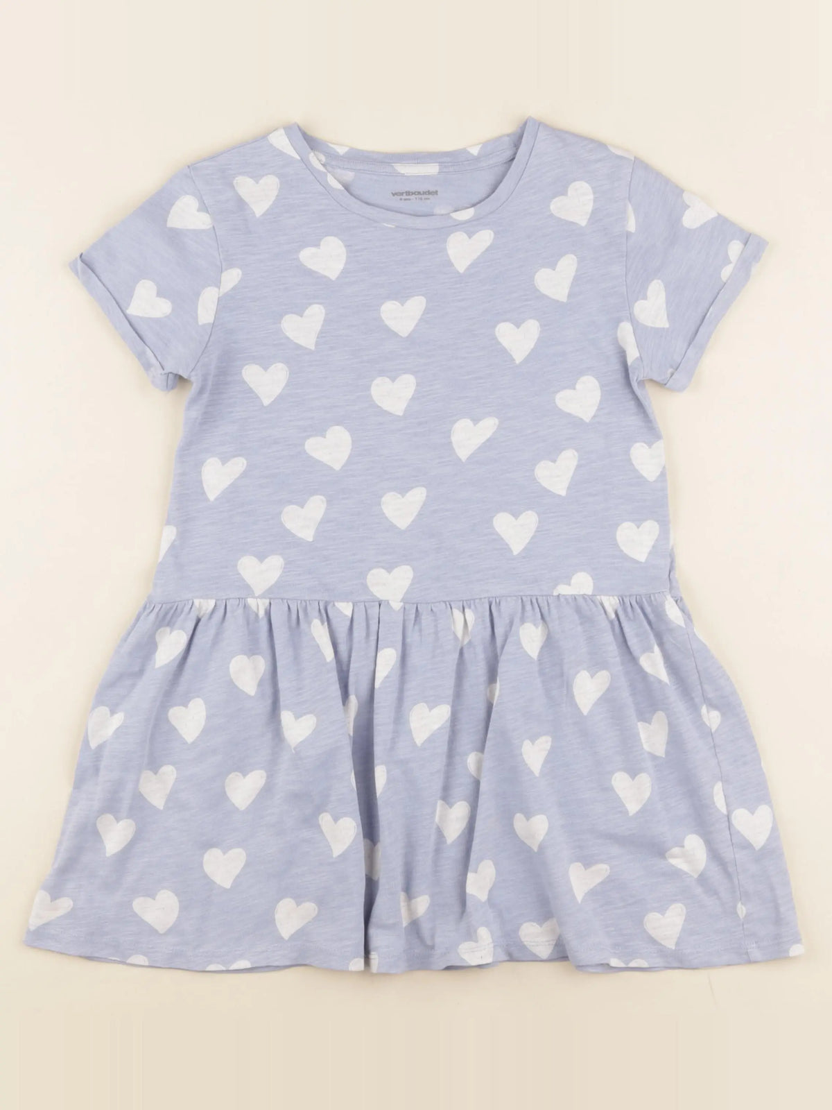 Vertbaudet - robe bleu - 6 ans