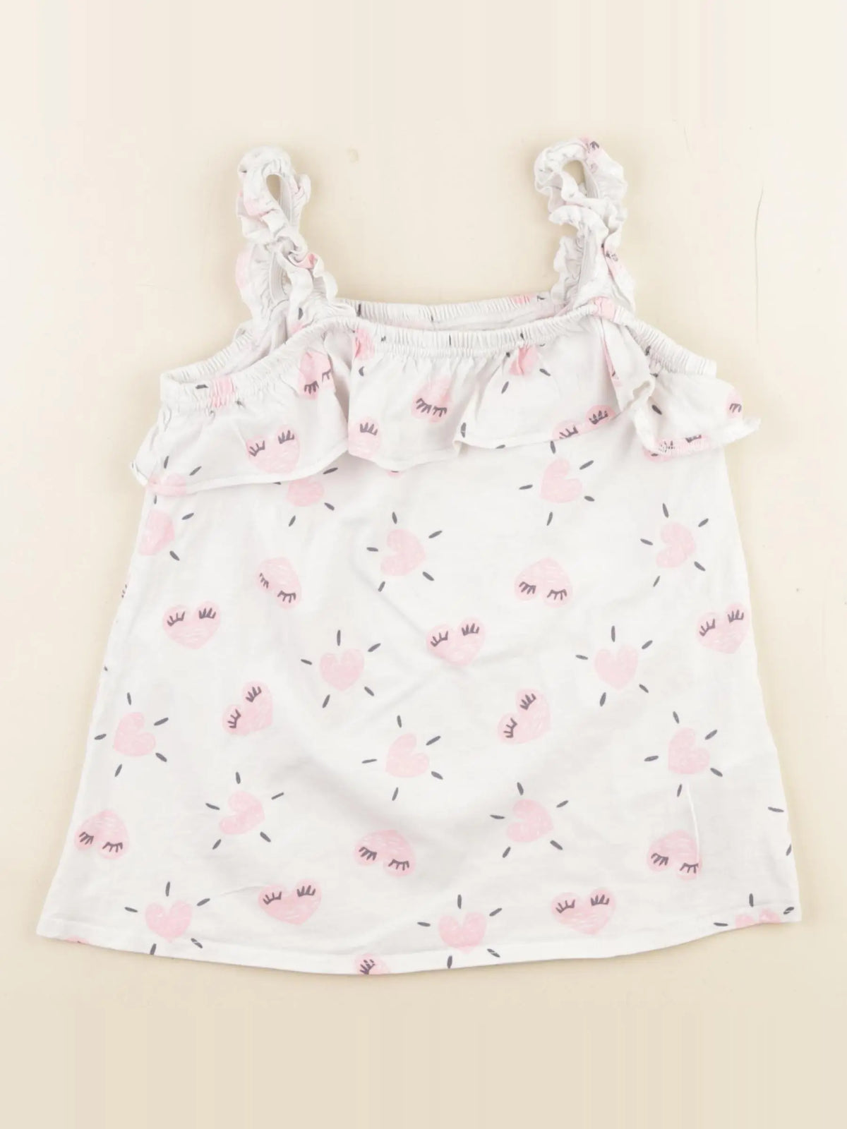 Vertbaudet - débardeur rose - 8 ans