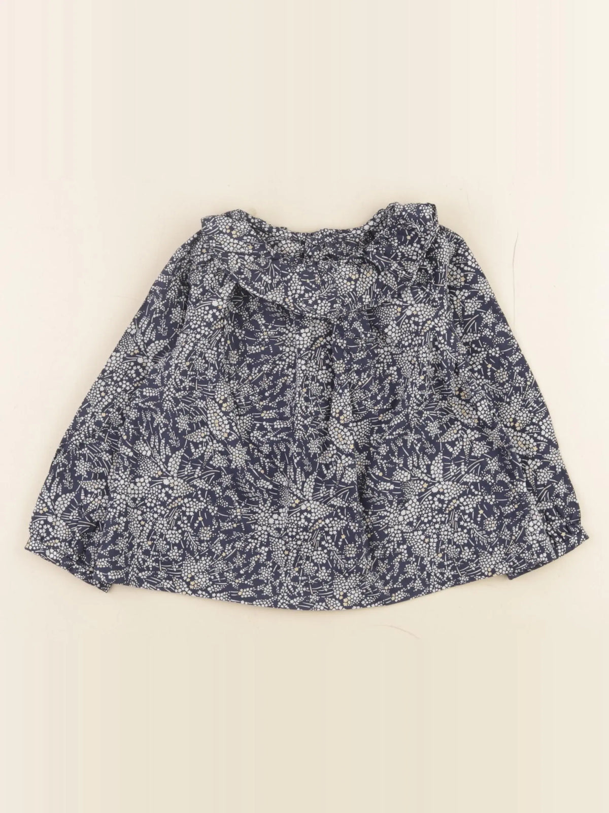 Jacadi - blouse bleu - 24 mois