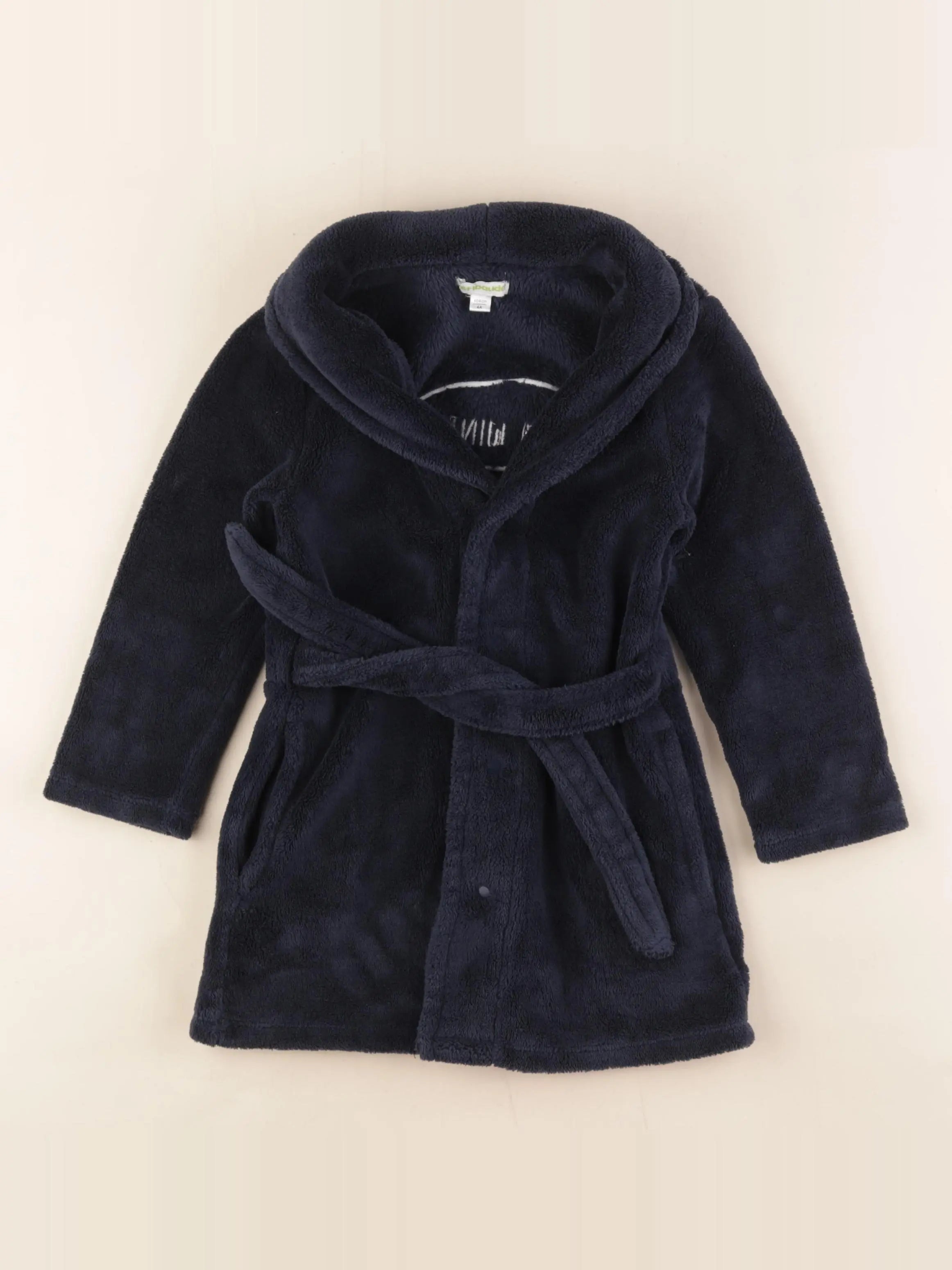 Vertbaudet - robe de chambre bleu - 4 ans