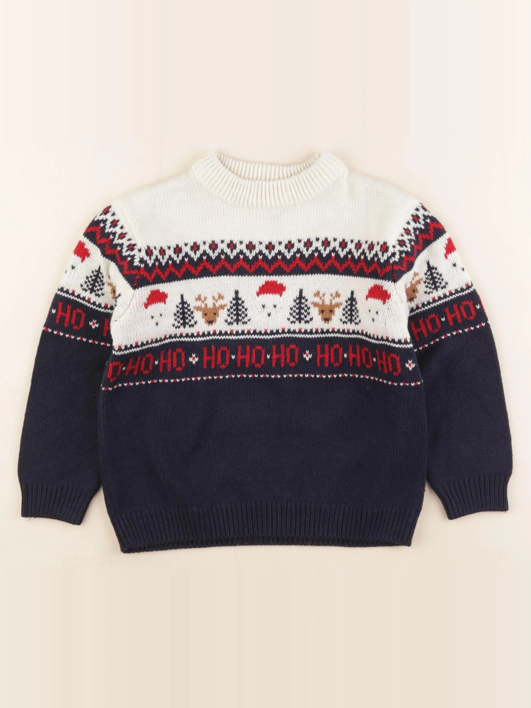 Vertbaudet - pull bleu - 5 ans