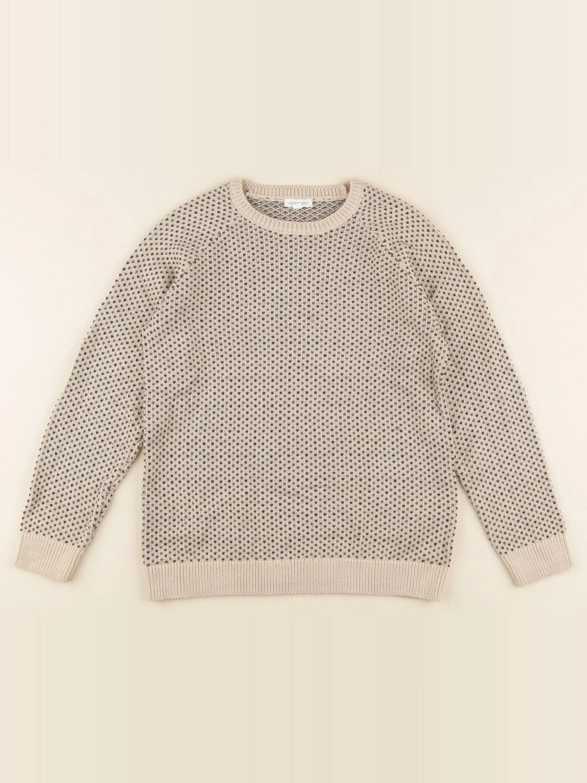 Vertbaudet - pull beige - 10 ans