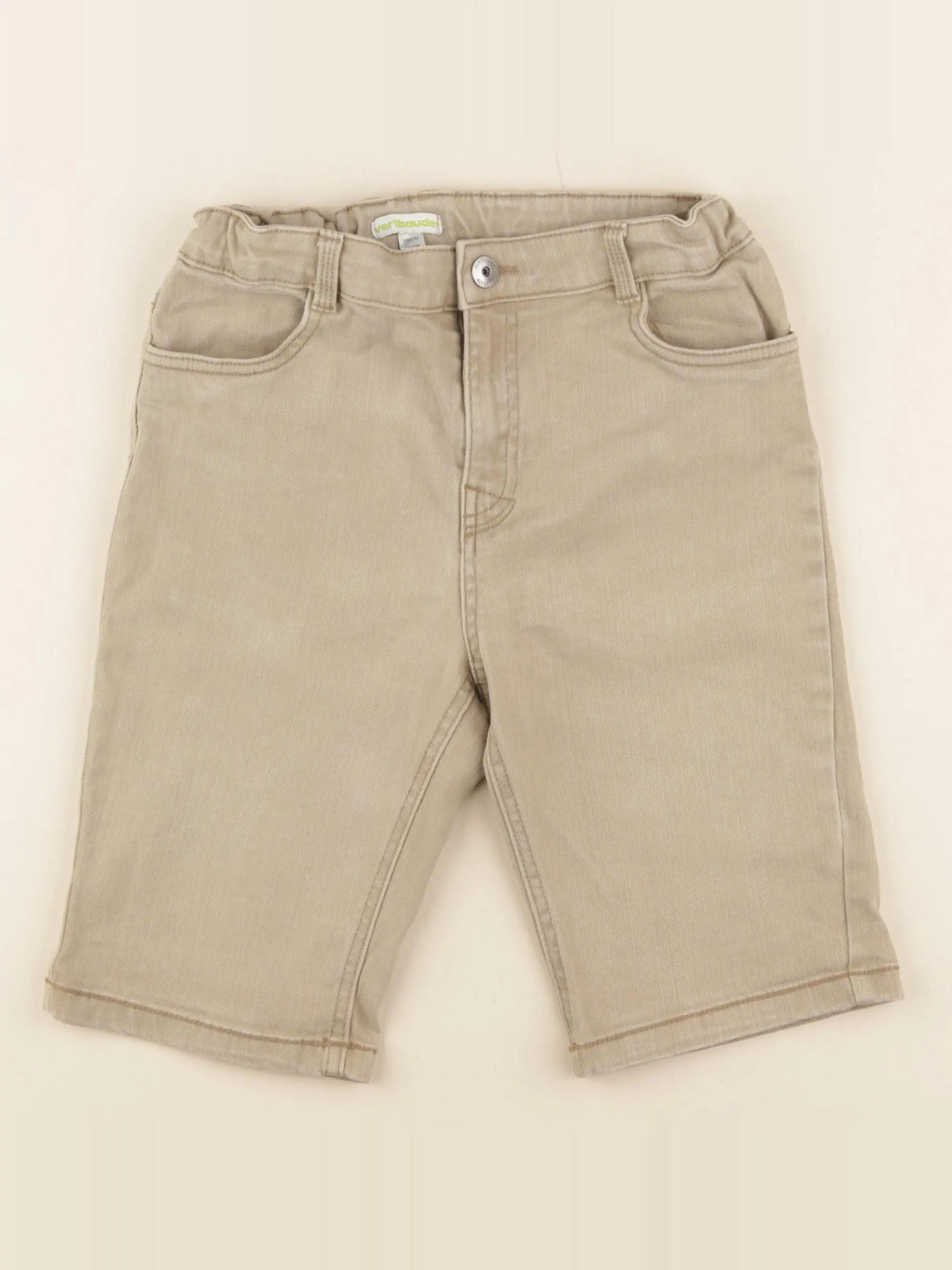 Vertbaudet - short marron - 12 ans