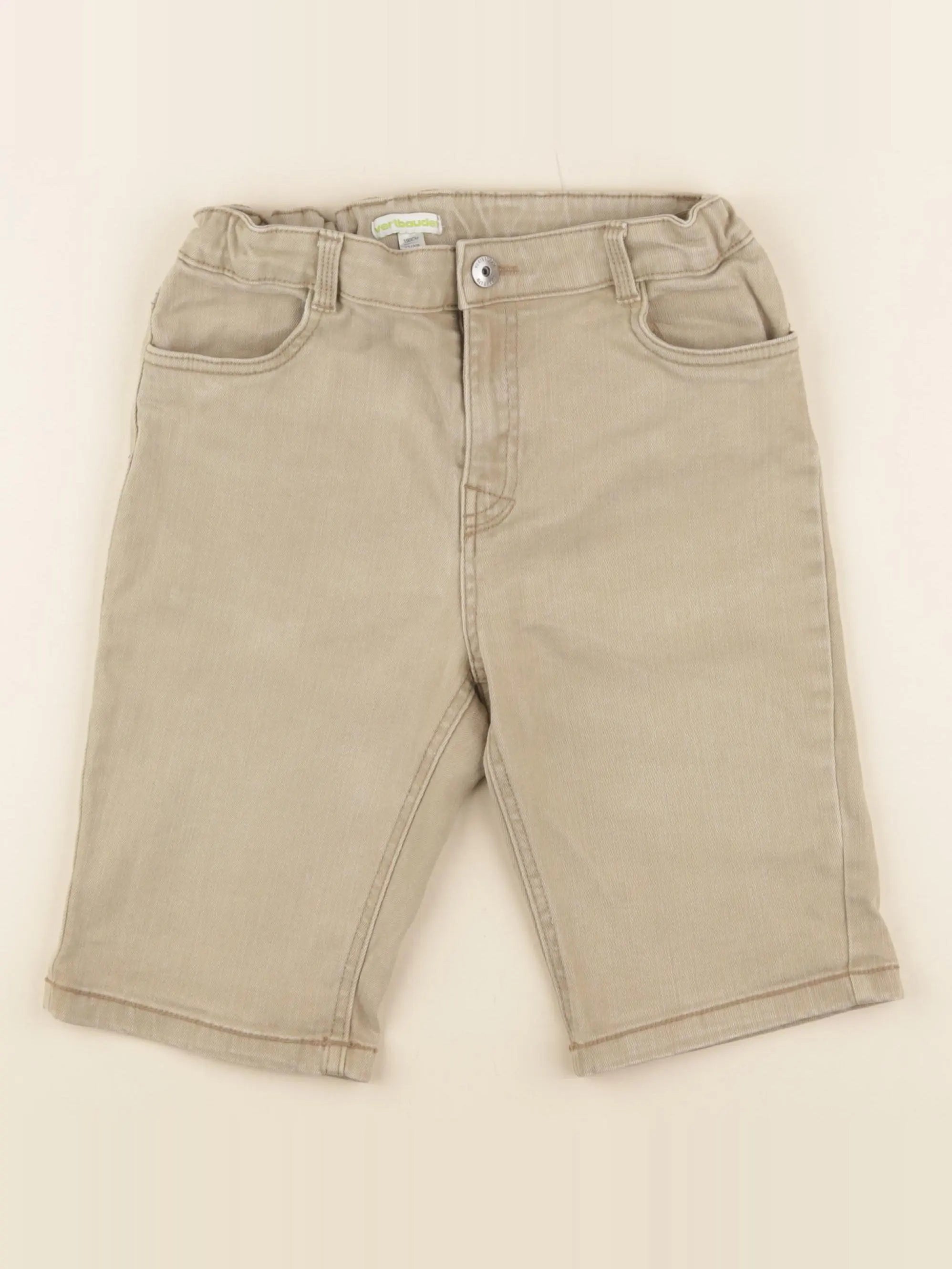Vertbaudet - short marron - 12 ans