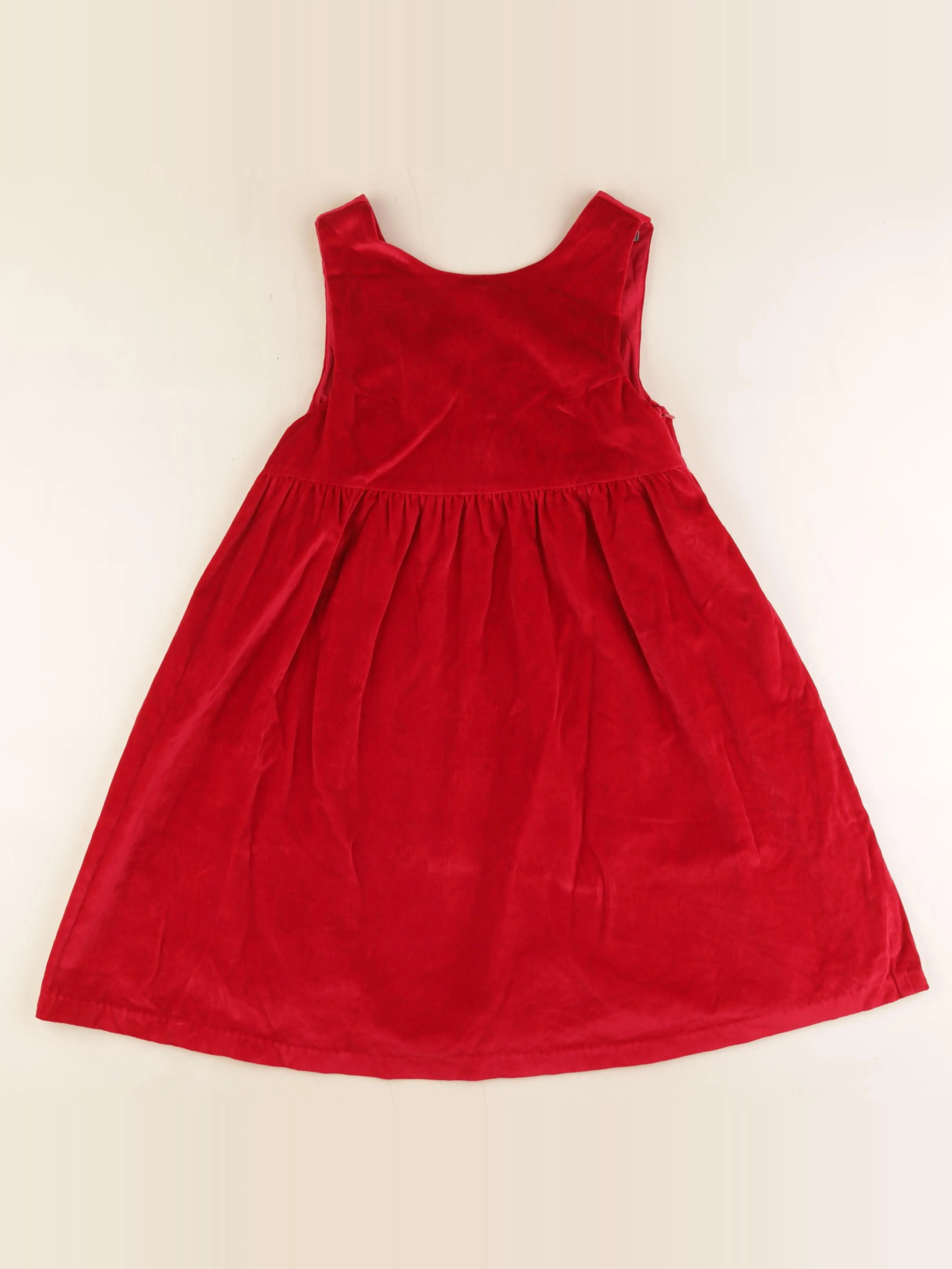 Vertbaudet - robe rouge - 12 ans