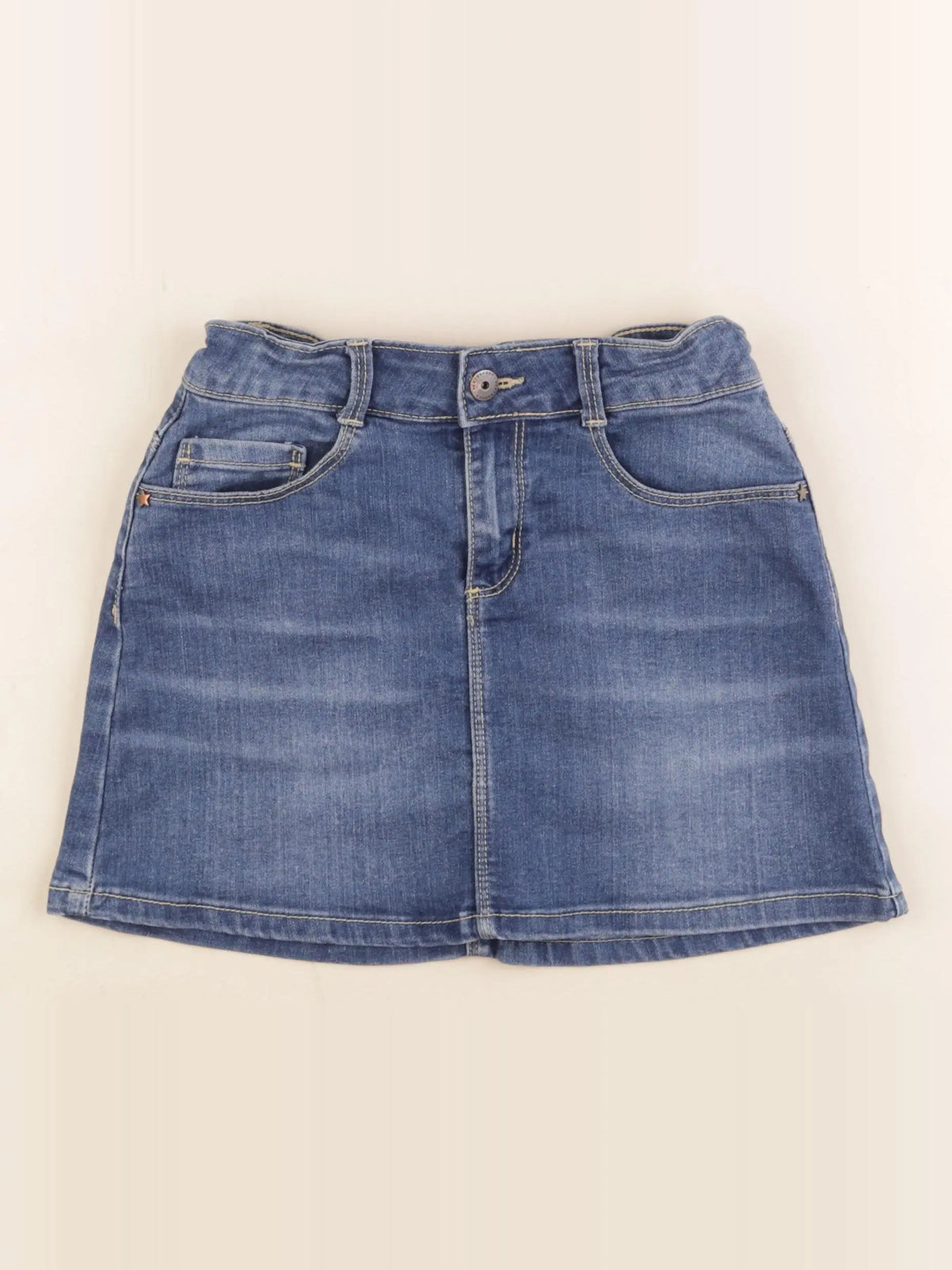 Vertbaudet - jupe bleu - 10 ans