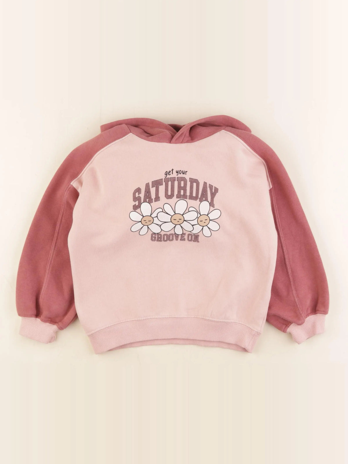 Vertbaudet - sweat rose - 5 ans