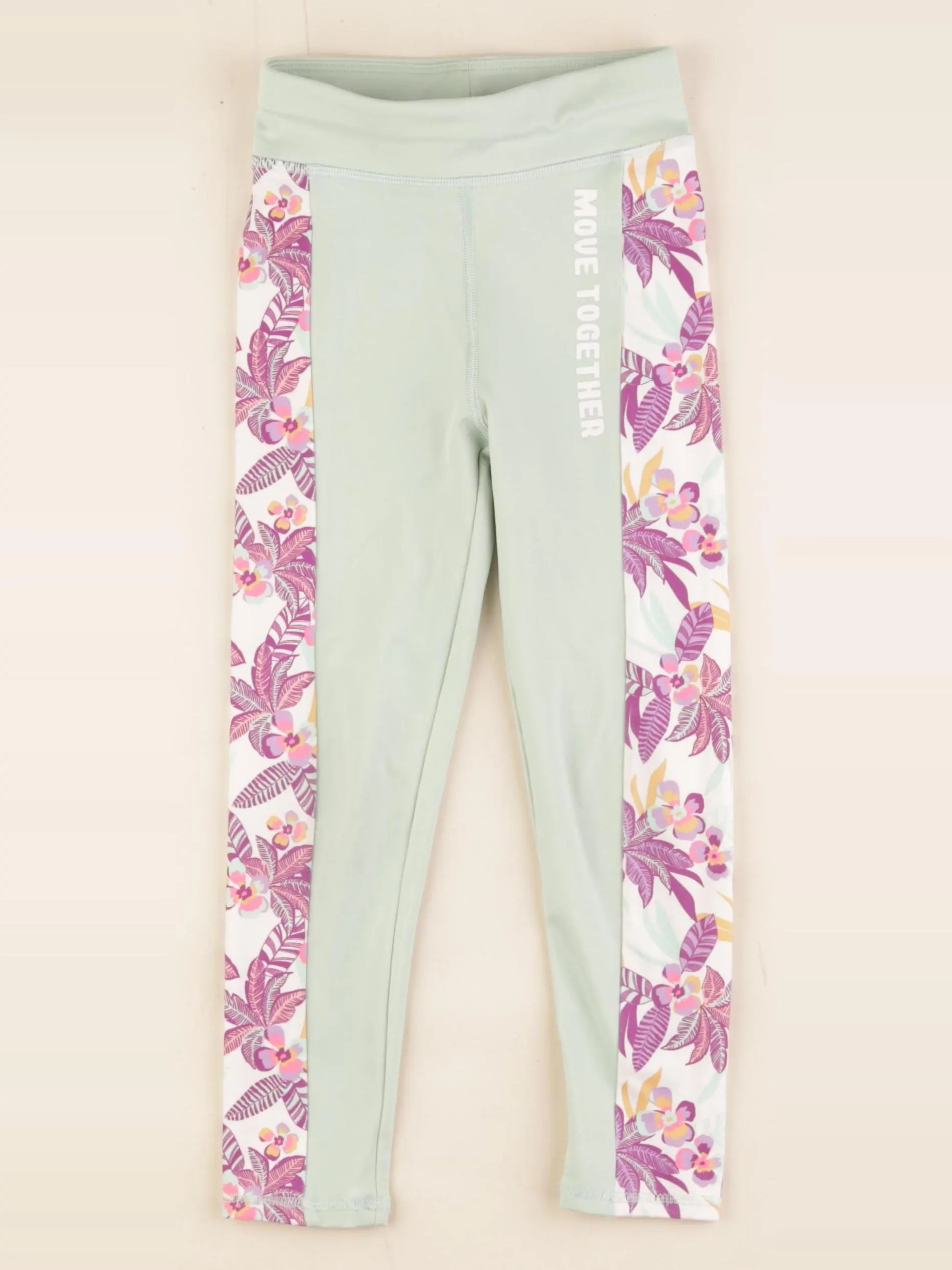 Vertbaudet - legging vert - 5 ans