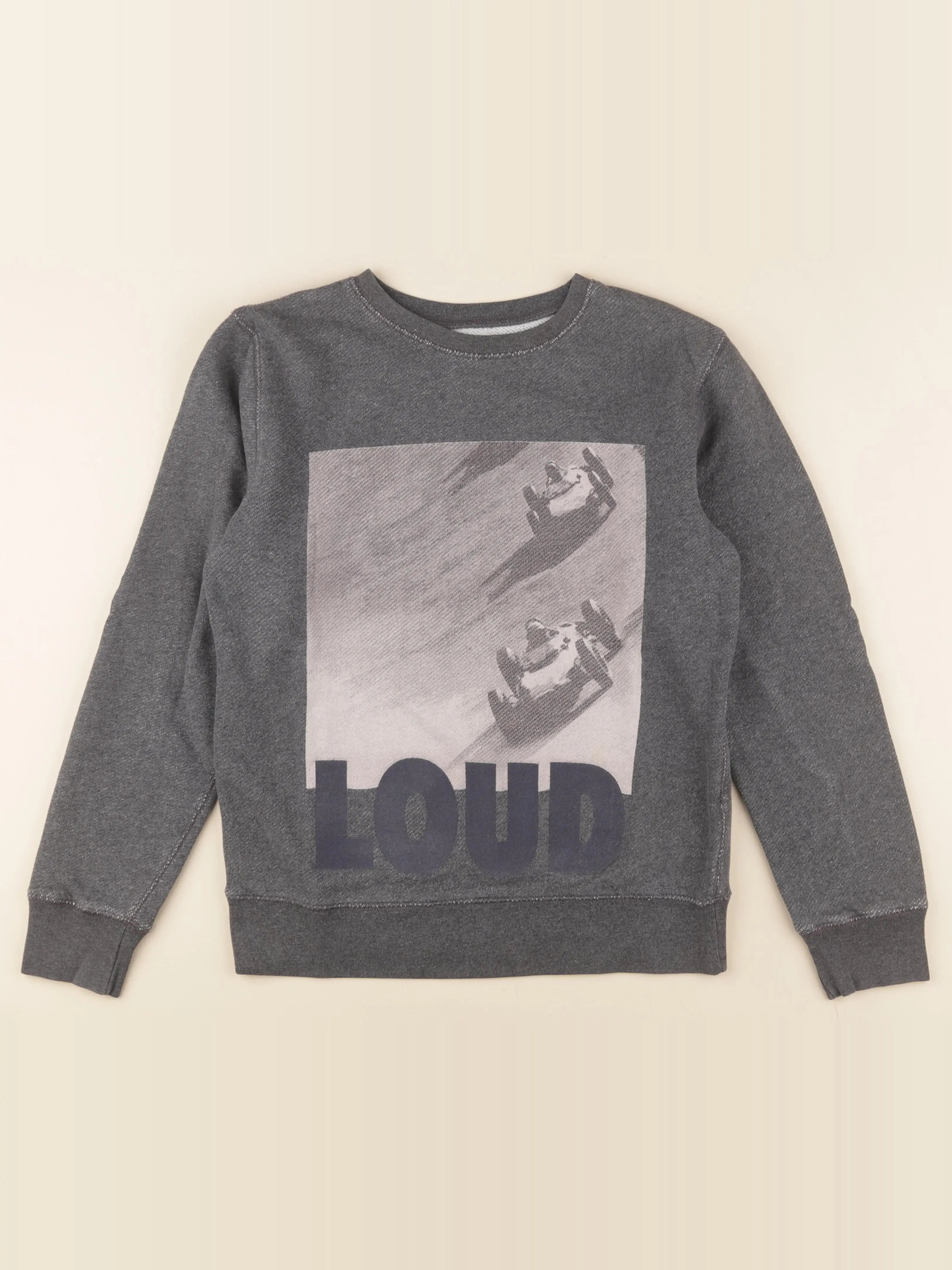 Bellerose - sweat gris - 14 ans