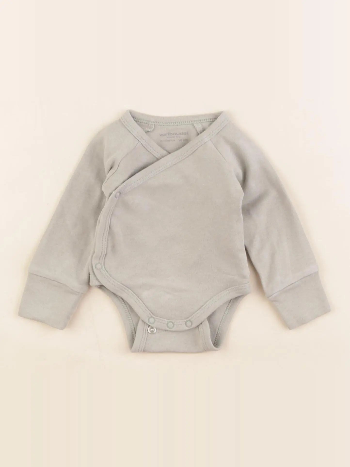 Vertbaudet - body vert - 0 mois