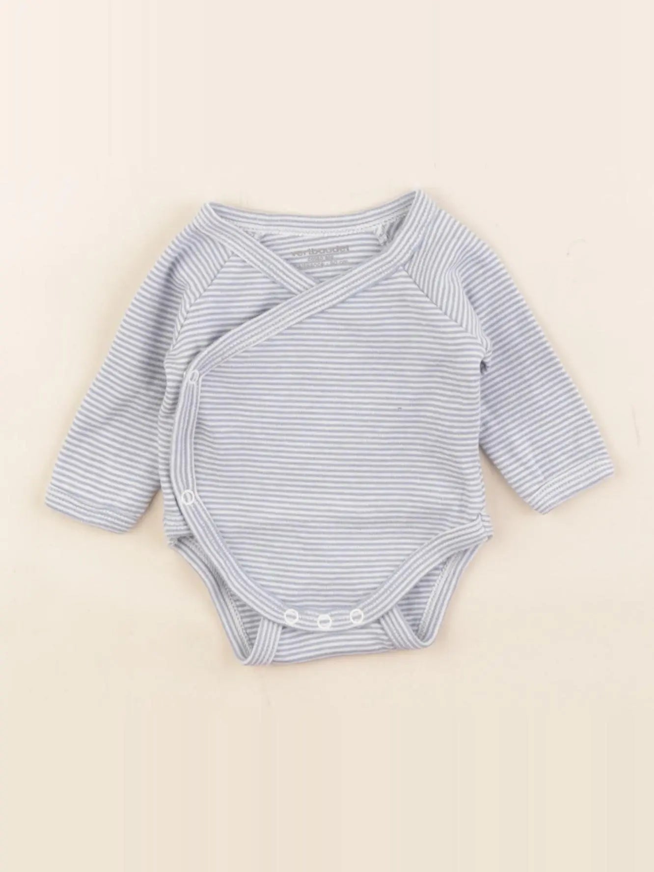 Vertbaudet - body bleu - 0 mois