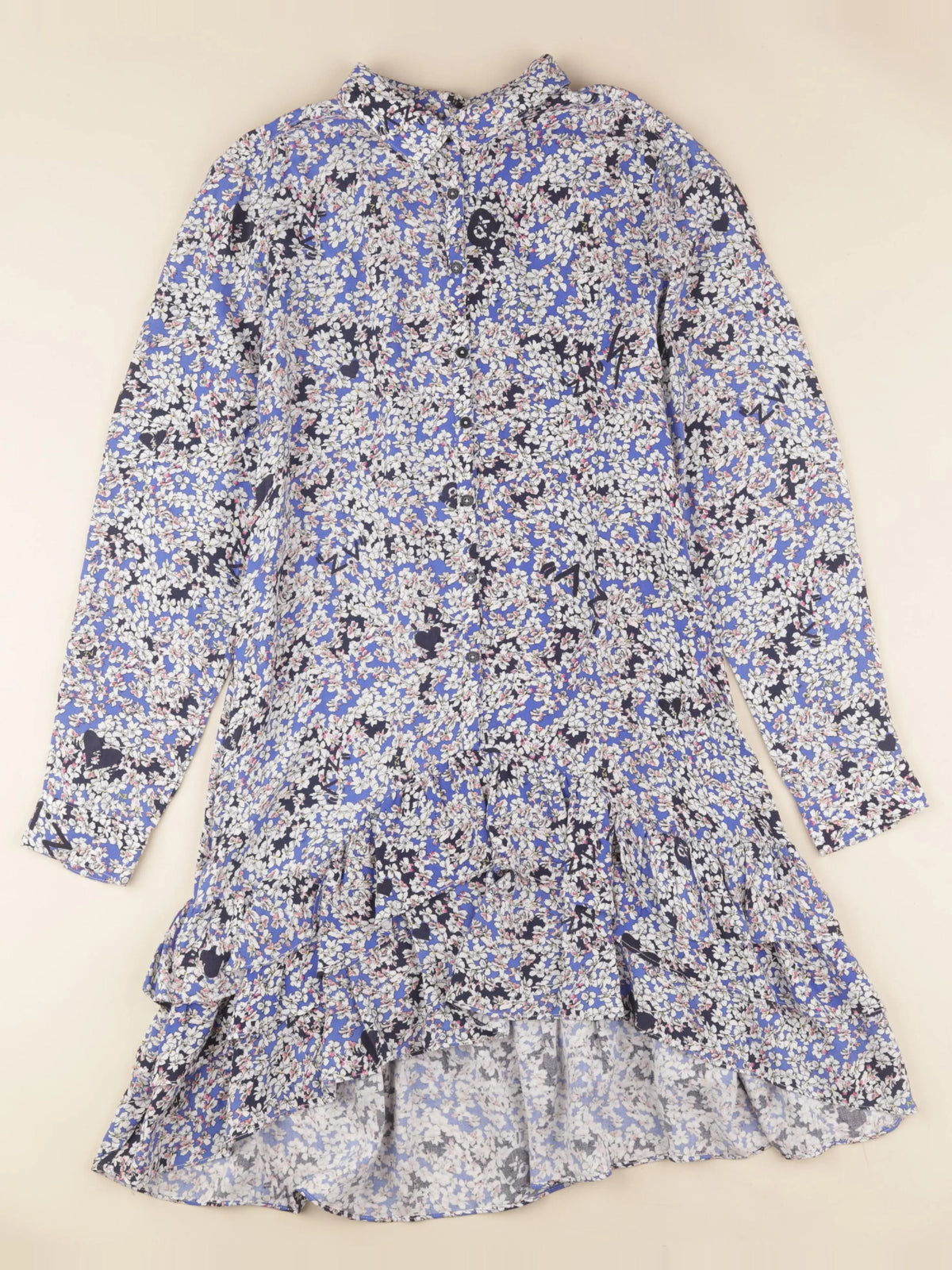 Zadig & Voltaire - robe multicolore - 12 ans