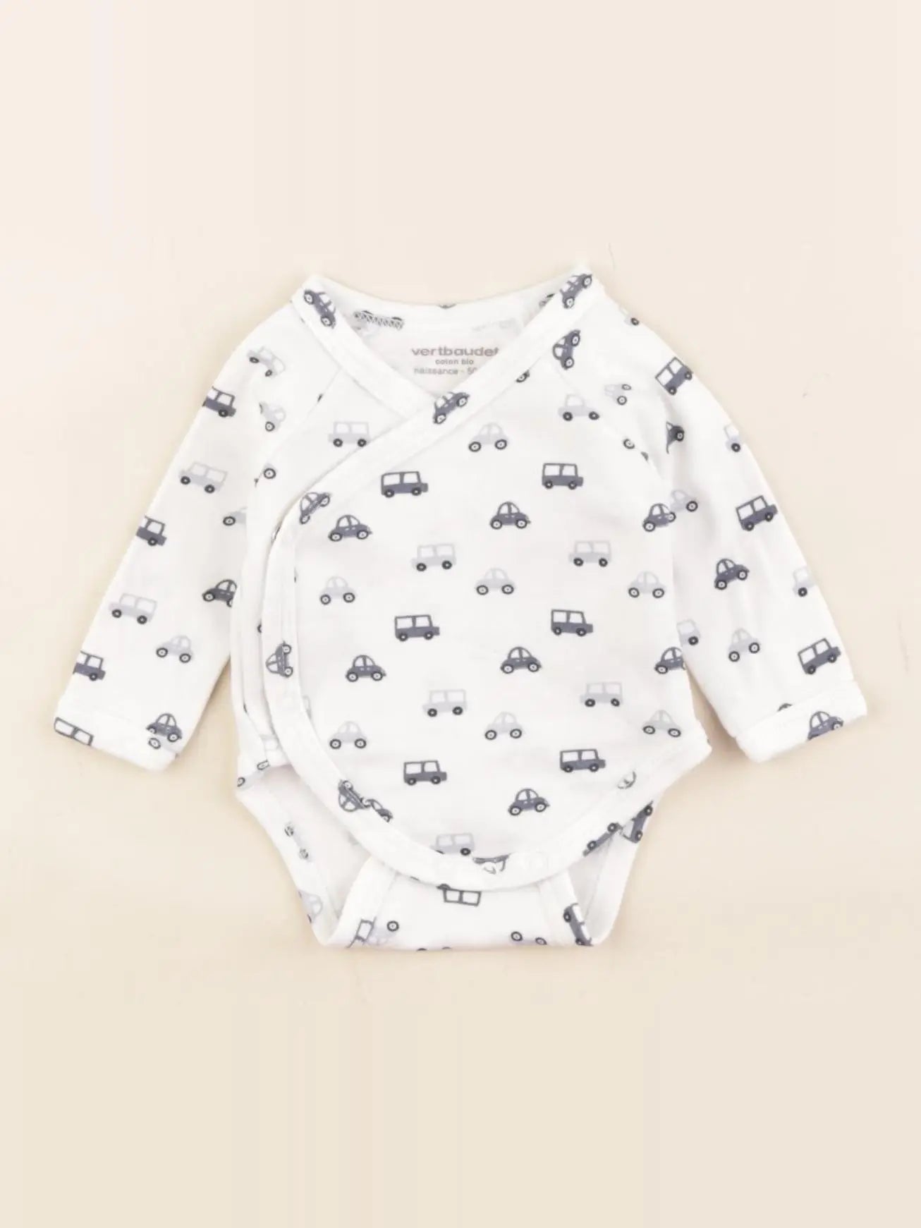 Vertbaudet - body bleu - 0 mois