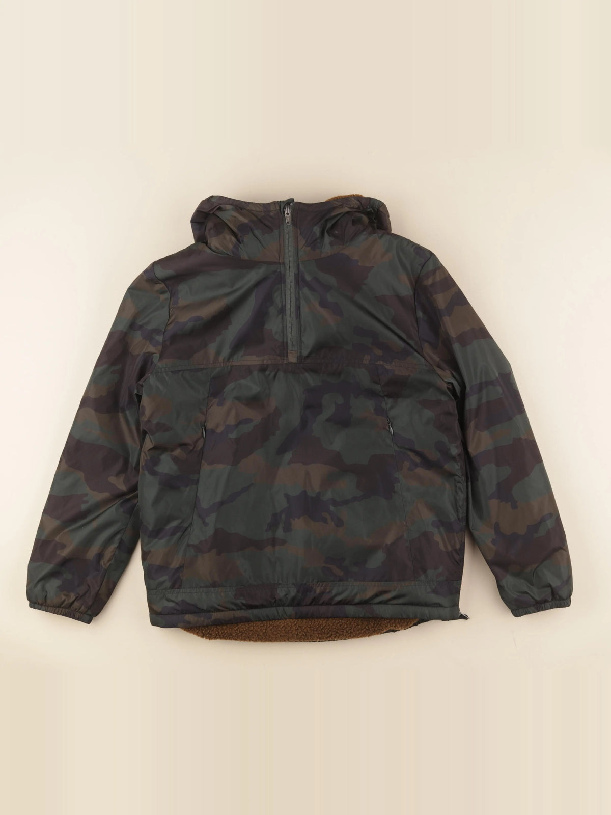 Bellerose - imperméable noir, vert - 13 ans