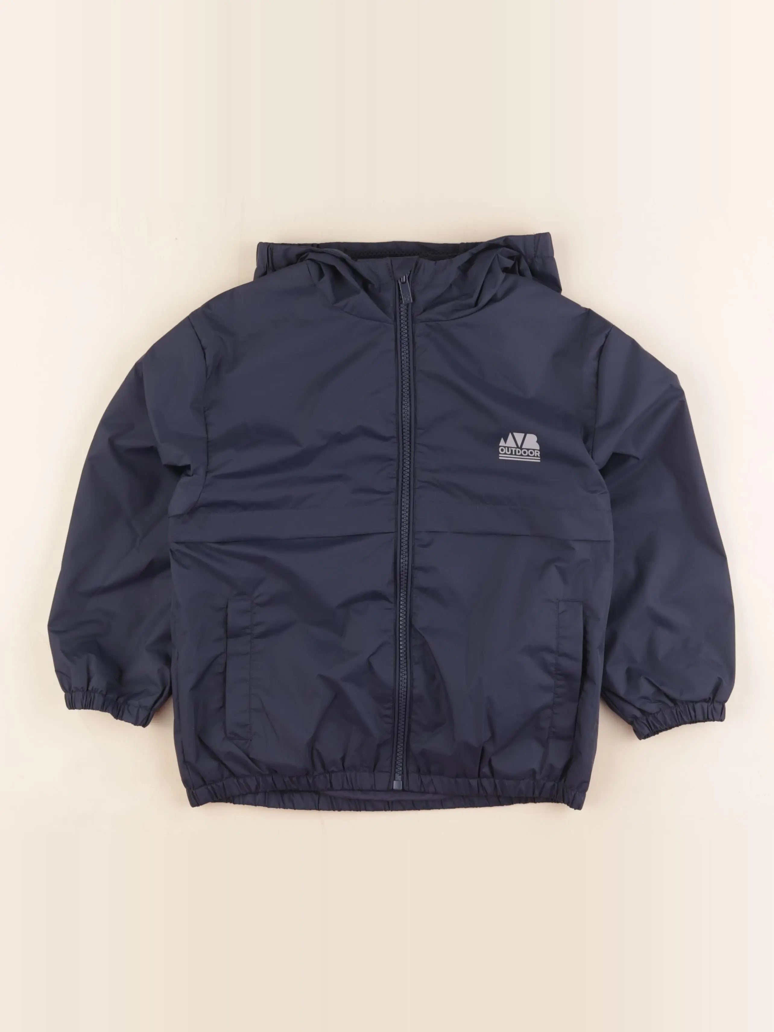 Vertbaudet - coupe-vent bleu - 6 ans