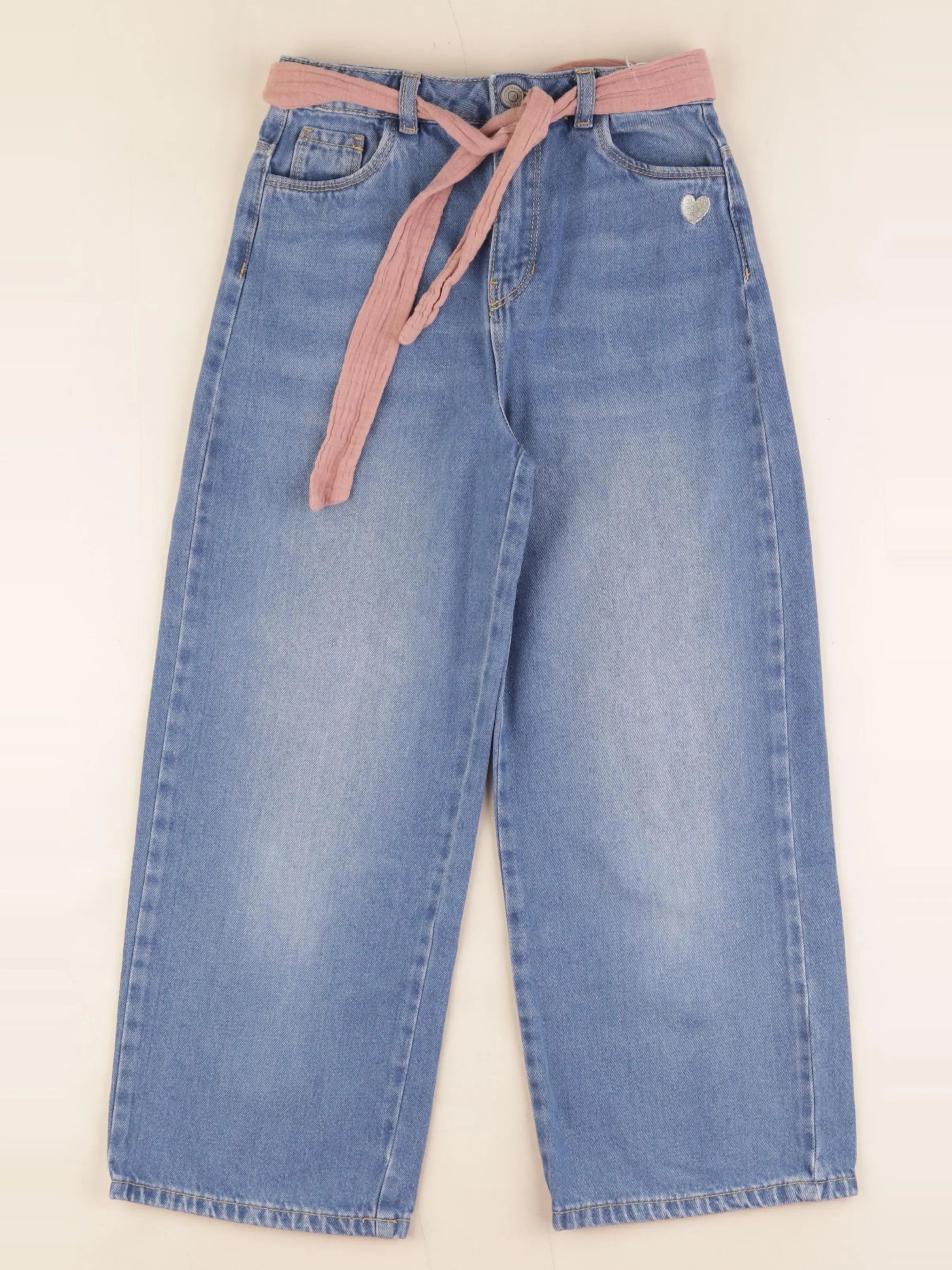 Vertbaudet - jean bleu - 8 ans
