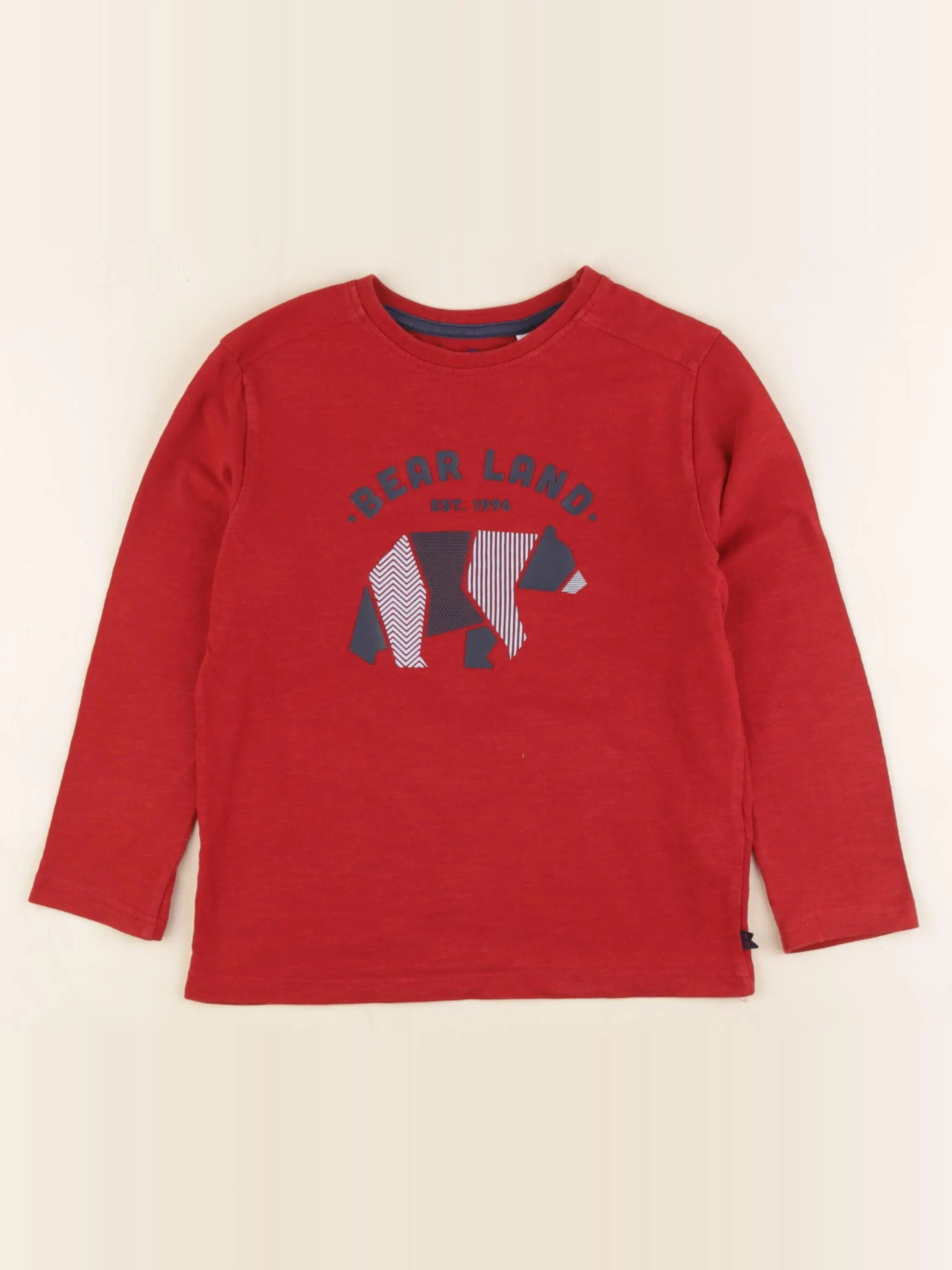 Okaidi - tee-shirt rouge - 5 ans