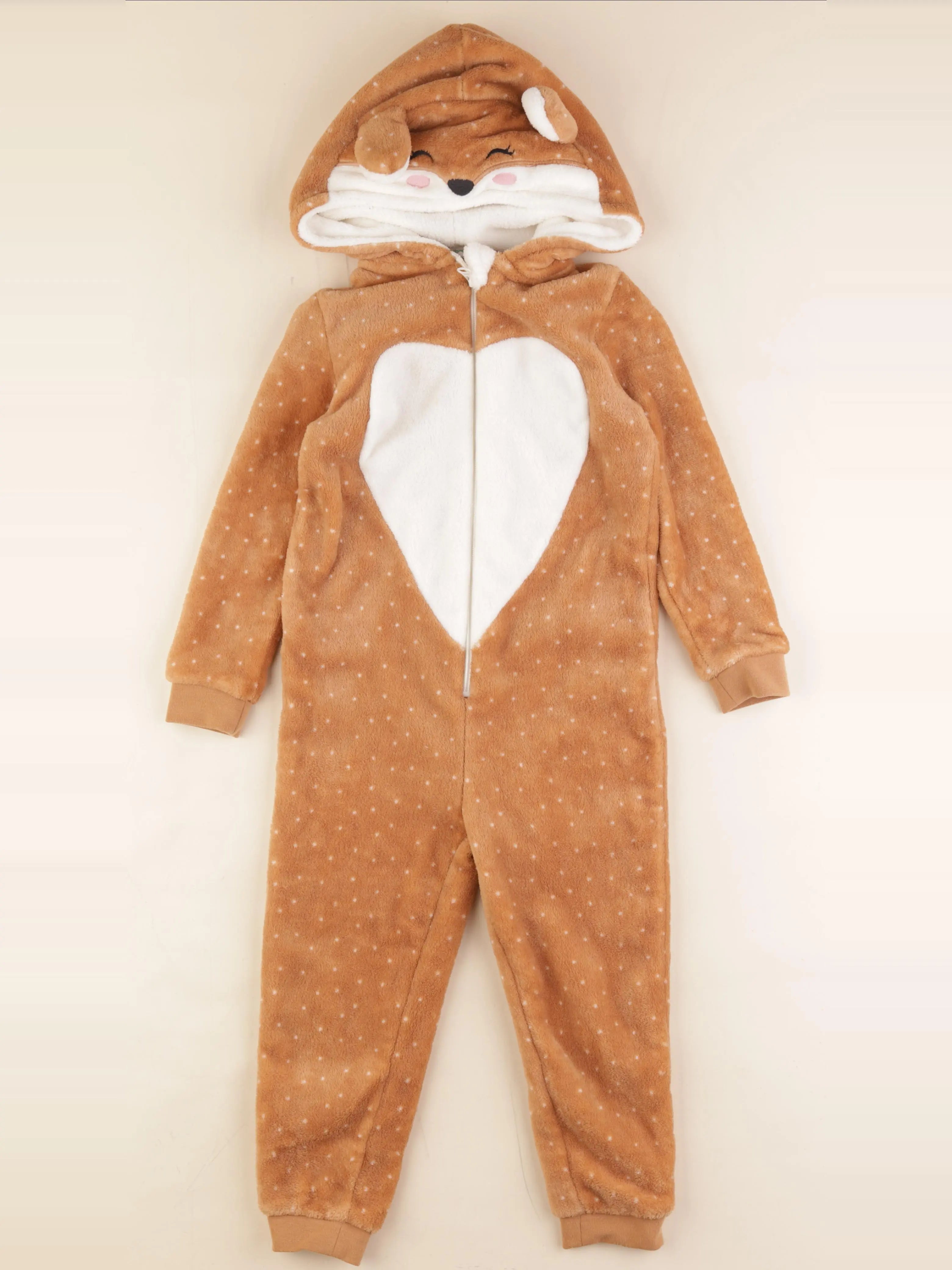 Vertbaudet - sur-pyjama marron - 5 ans