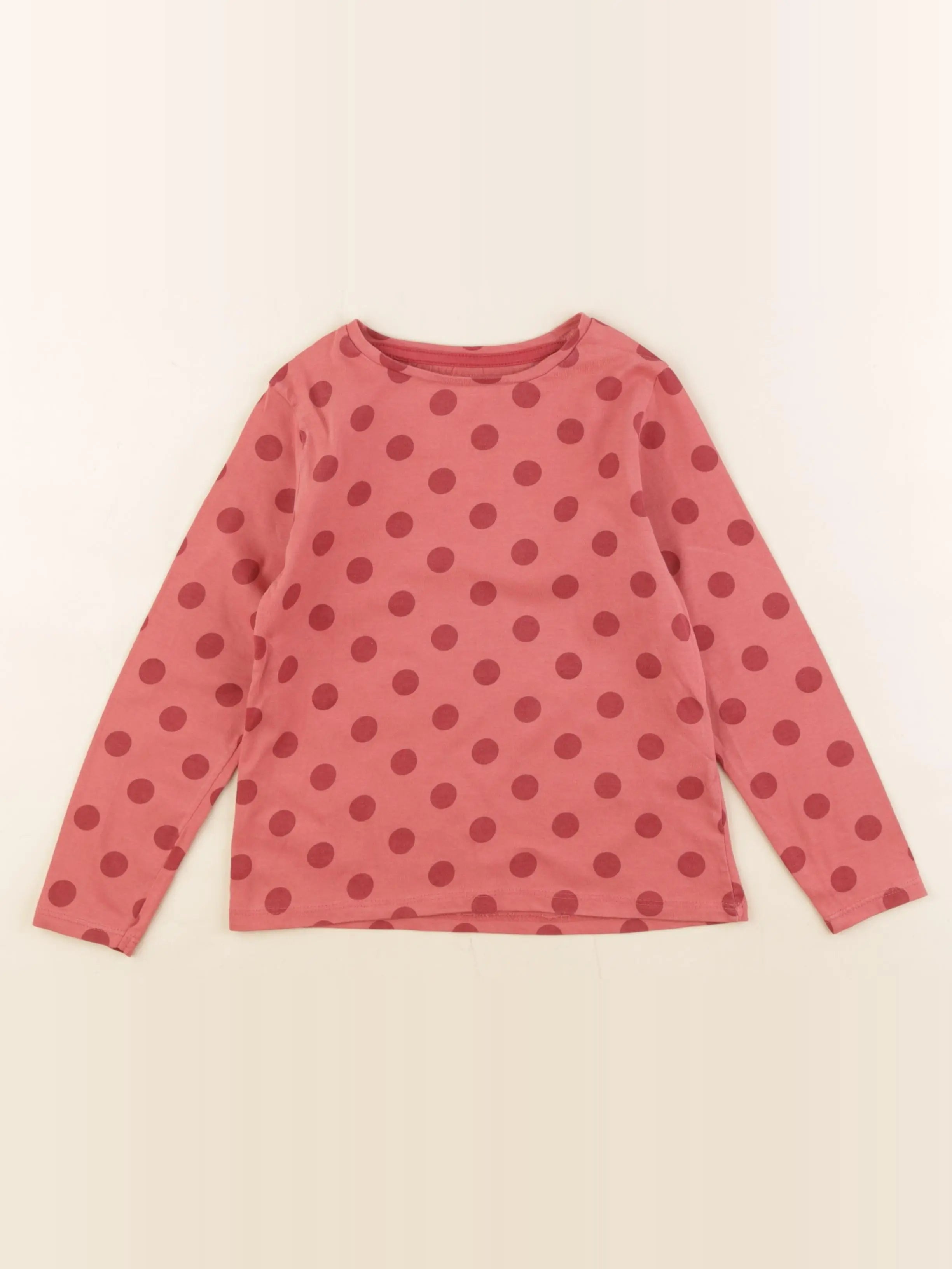 Vertbaudet - tee-shirt rose - 6 ans