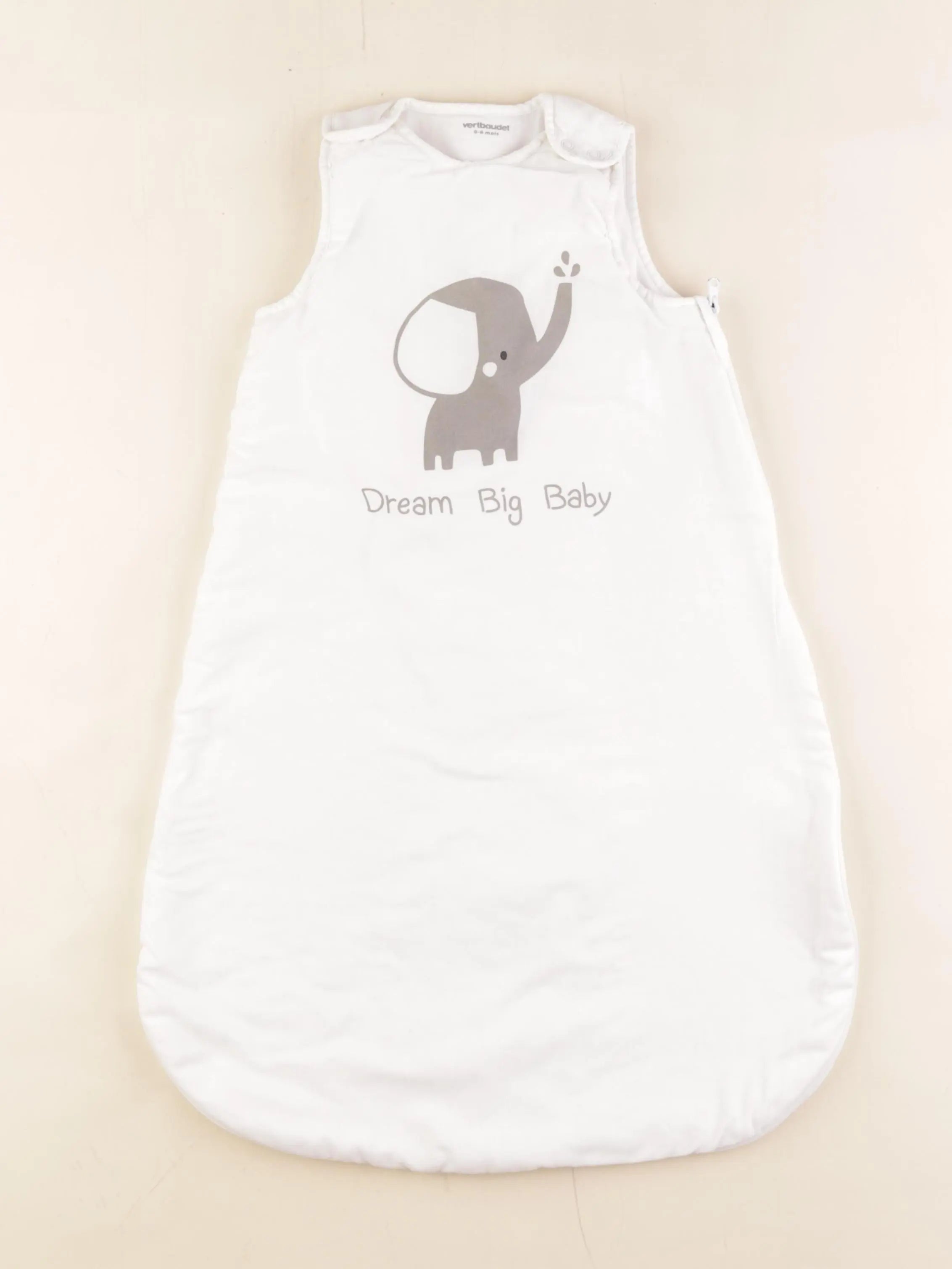Vertbaudet - gigoteuse TOG 2,5 blanc - 0/6 mois