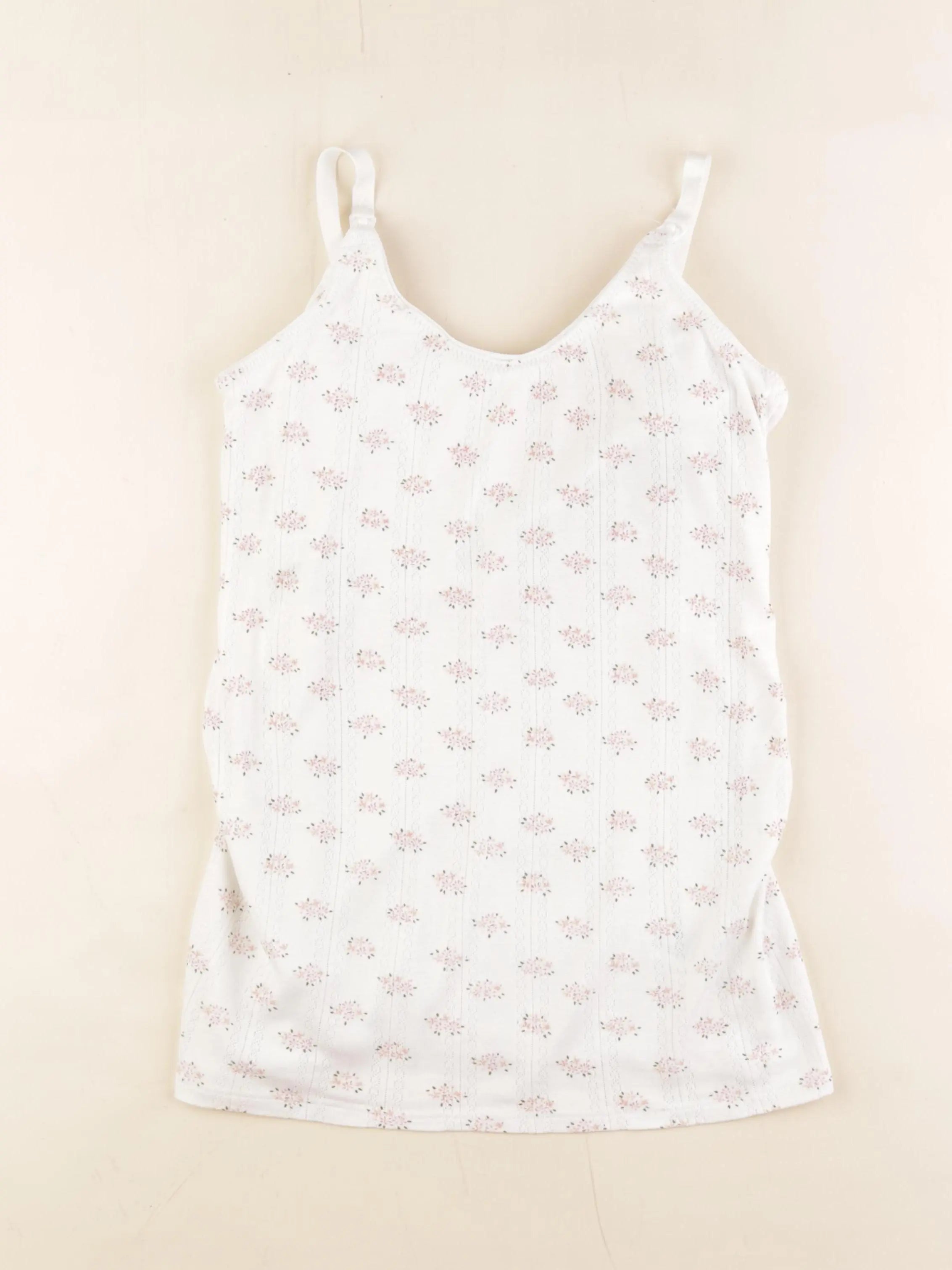 Vertbaudet - débardeur allaitement, grossesse blanc - 42 à 44