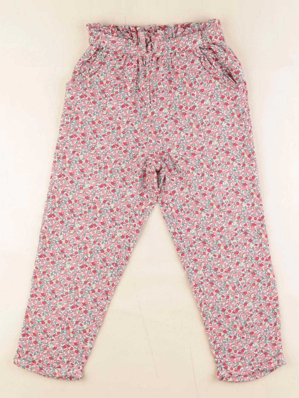 Vertbaudet - pantalon multicolore - 10 ans
