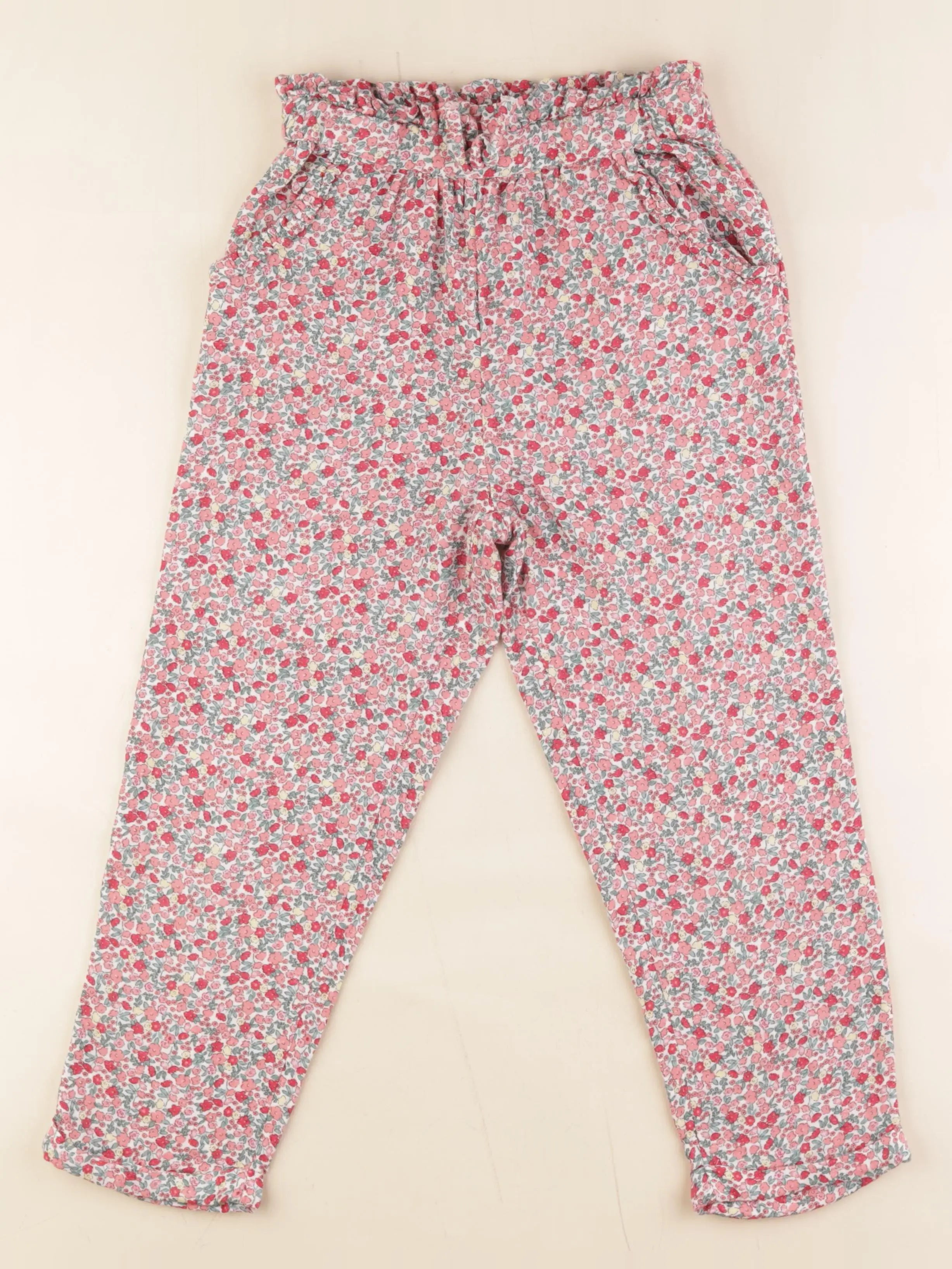 Vertbaudet - pantalon multicolore - 10 ans