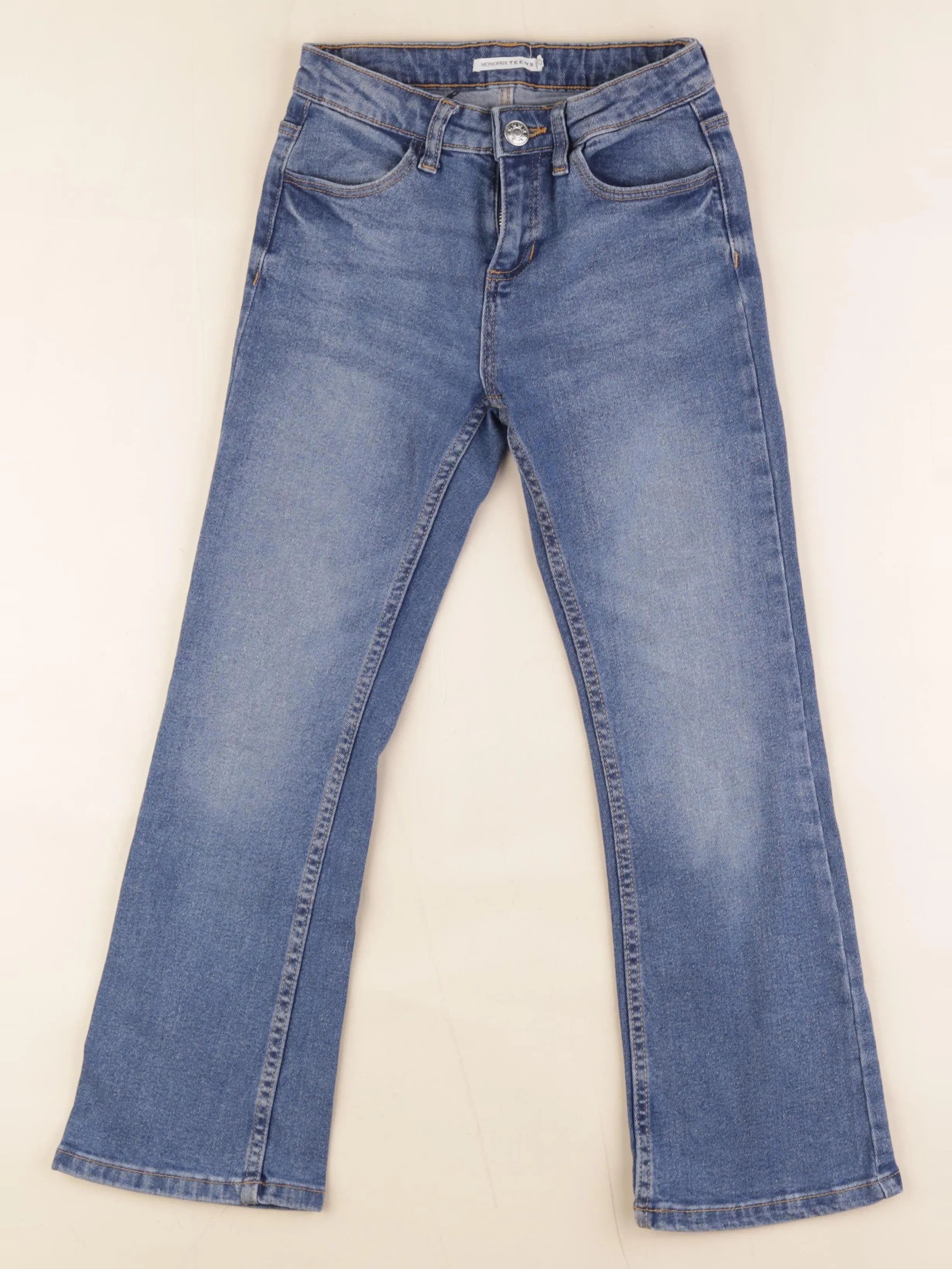 Monoprix - jean bleu - 10 ans