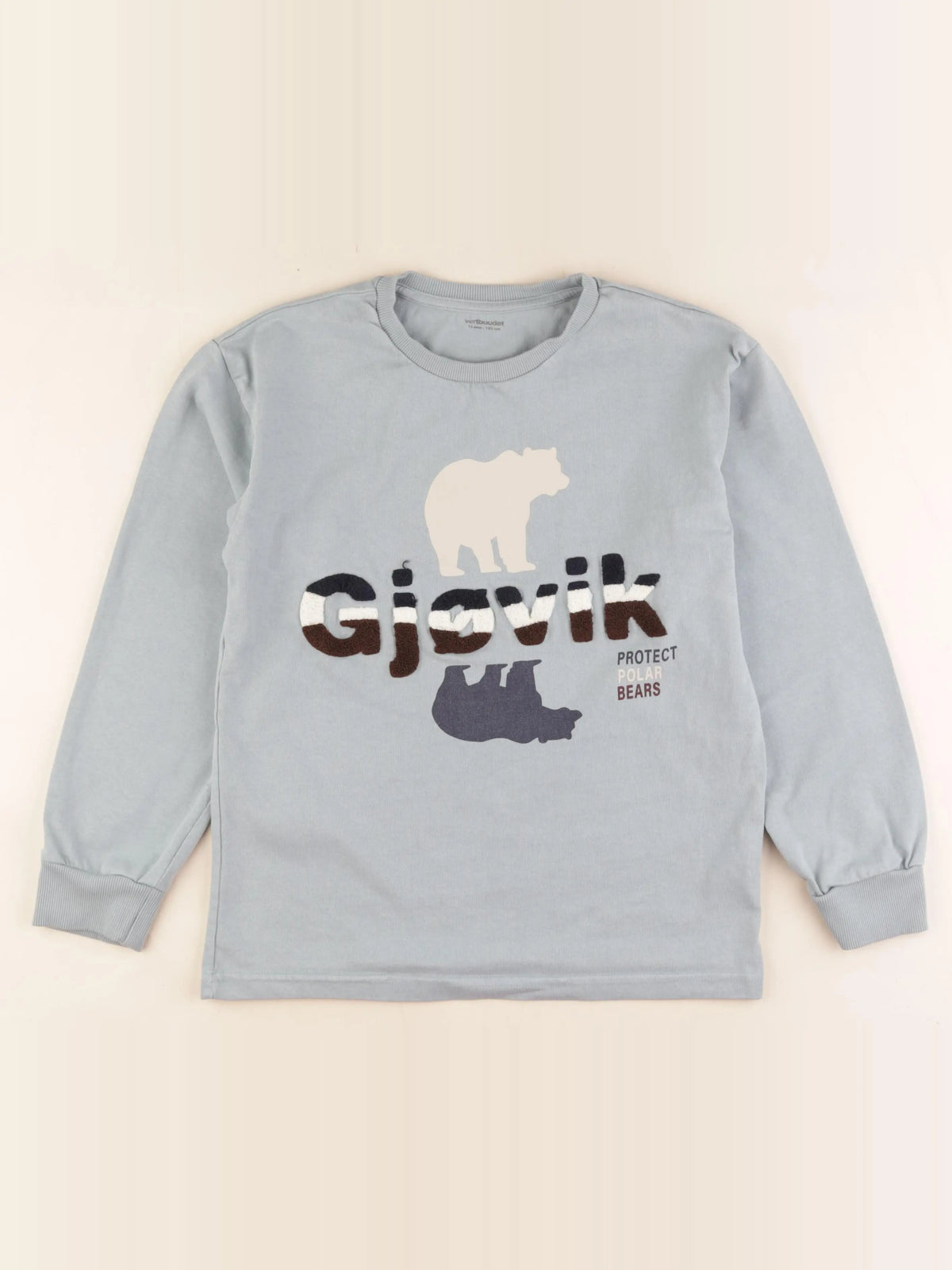 Vertbaudet - sweat bleu - 12 ans