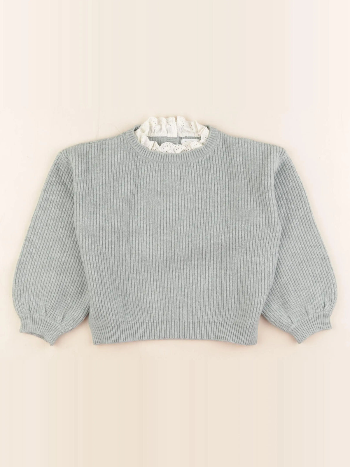 Vertbaudet - pull vert - 36 mois