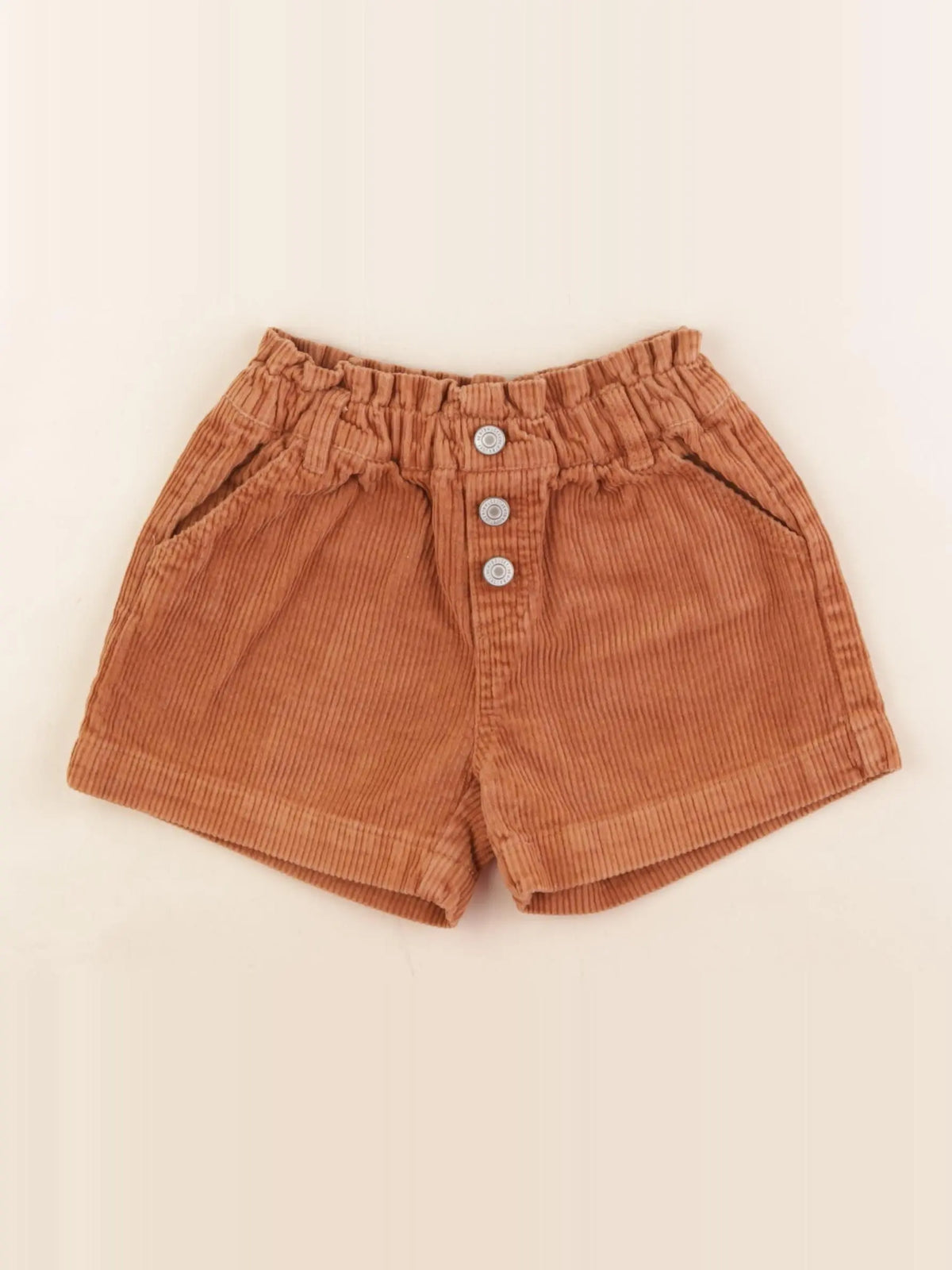 Vertbaudet - short marron - 4 ans