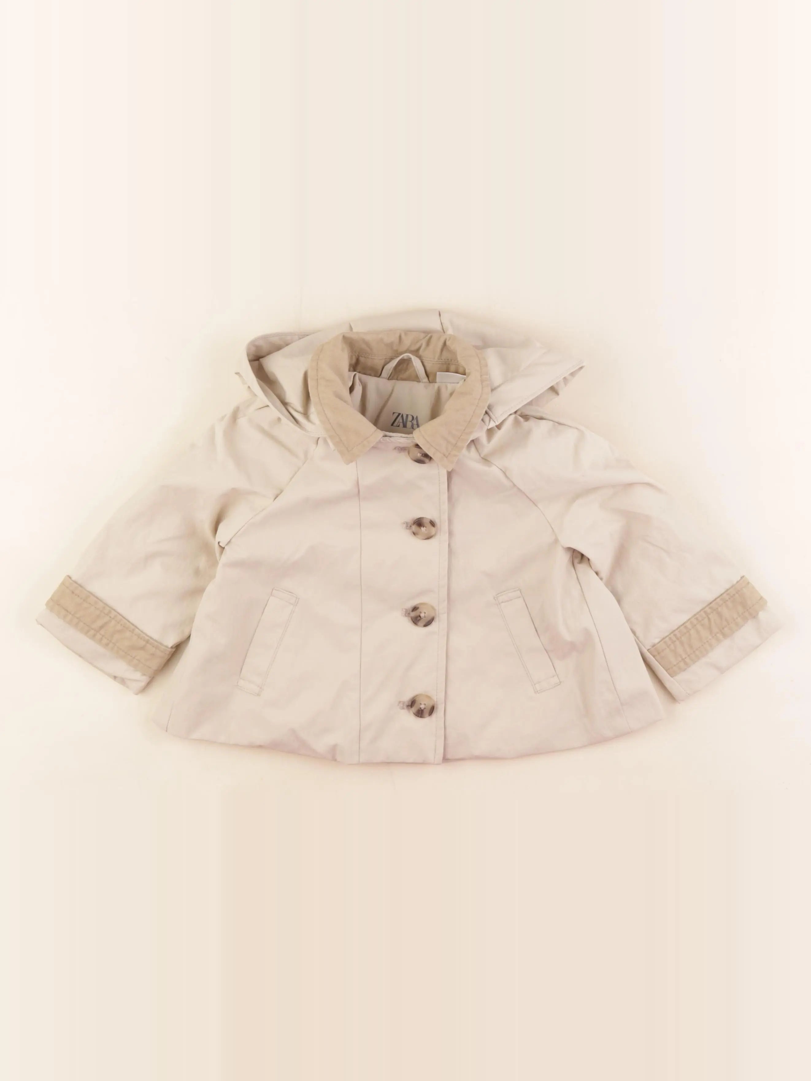 Zara - trench beige - 18 mois