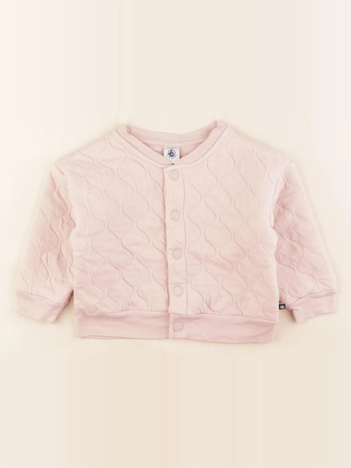 Petit Bateau - veste rose - 24 mois