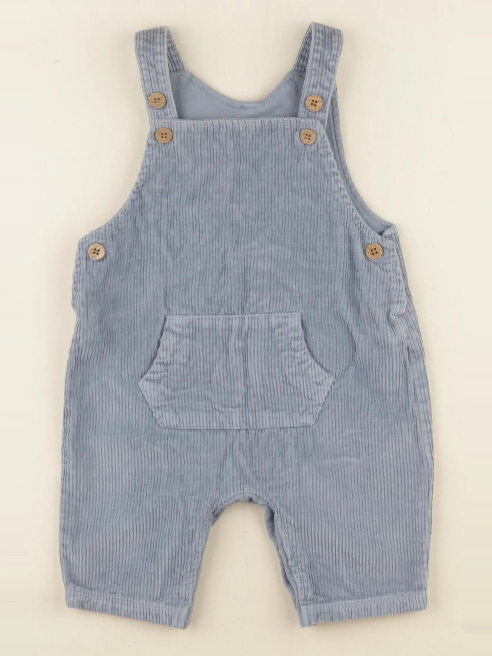 Next - salopette bleu - 3/6 mois