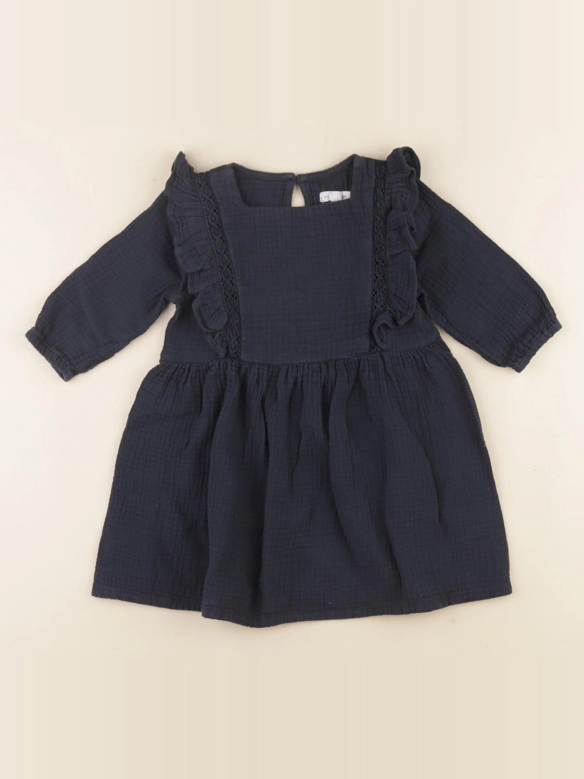 Vertbaudet - robe bleu - 3 ans