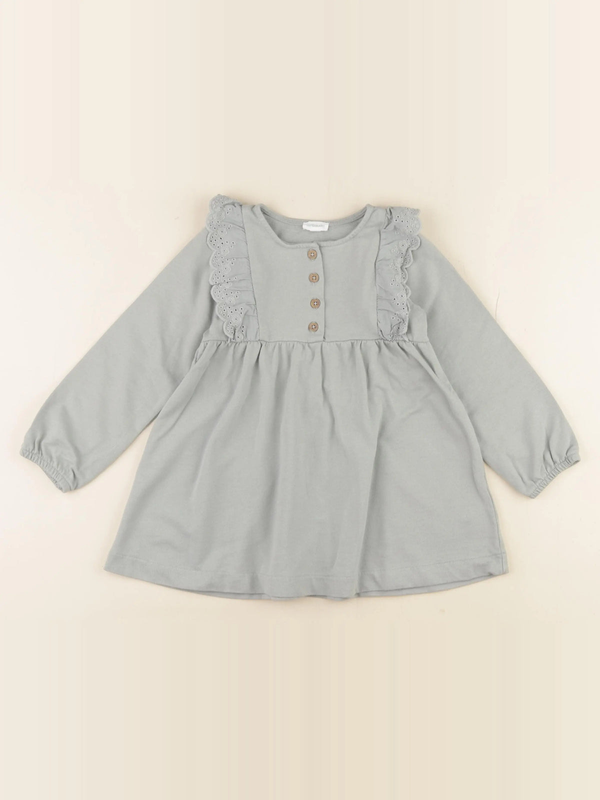 Vertbaudet - robe vert - 36 mois