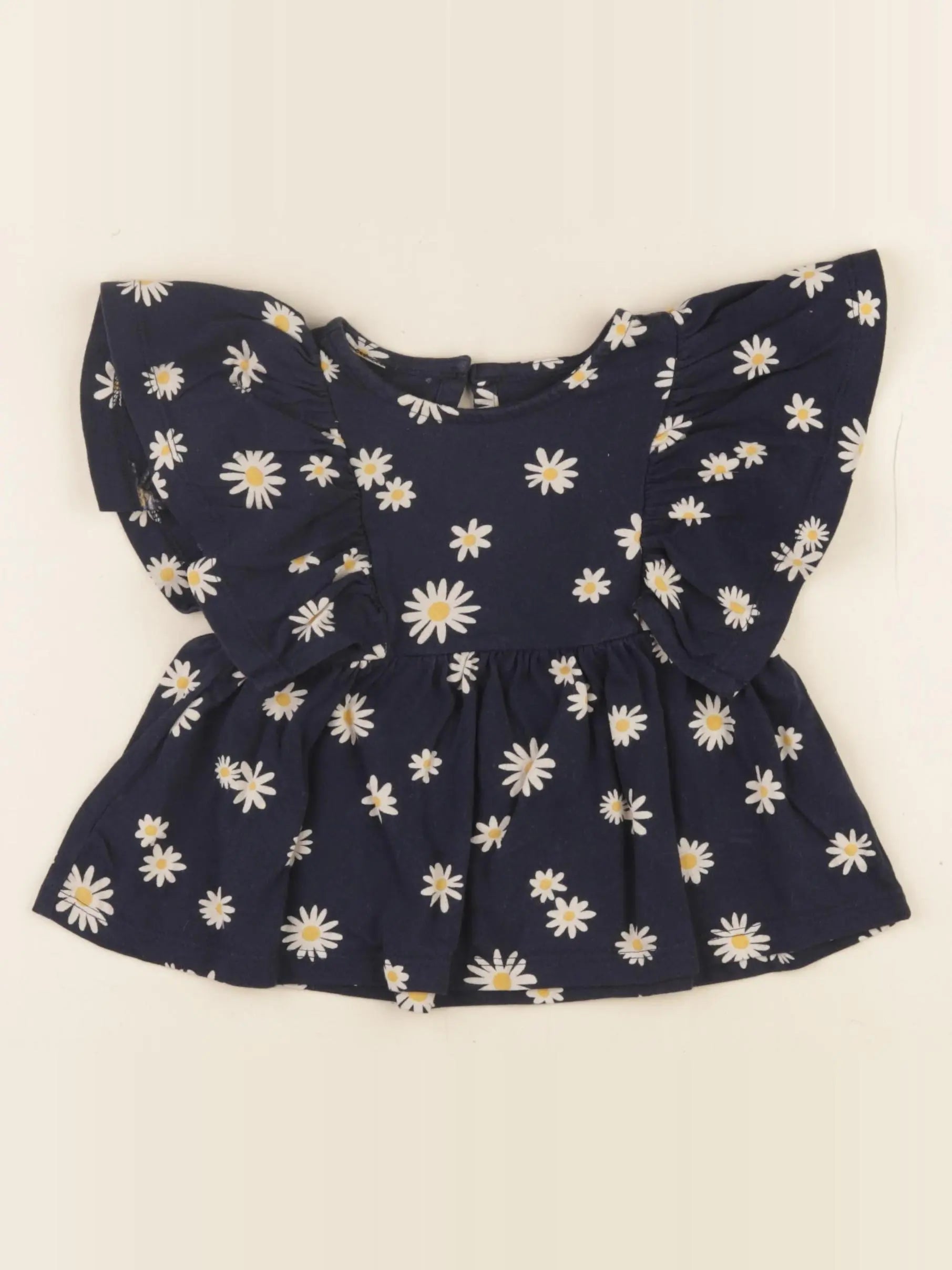 Vertbaudet - tee-shirt bleu - 4 ans