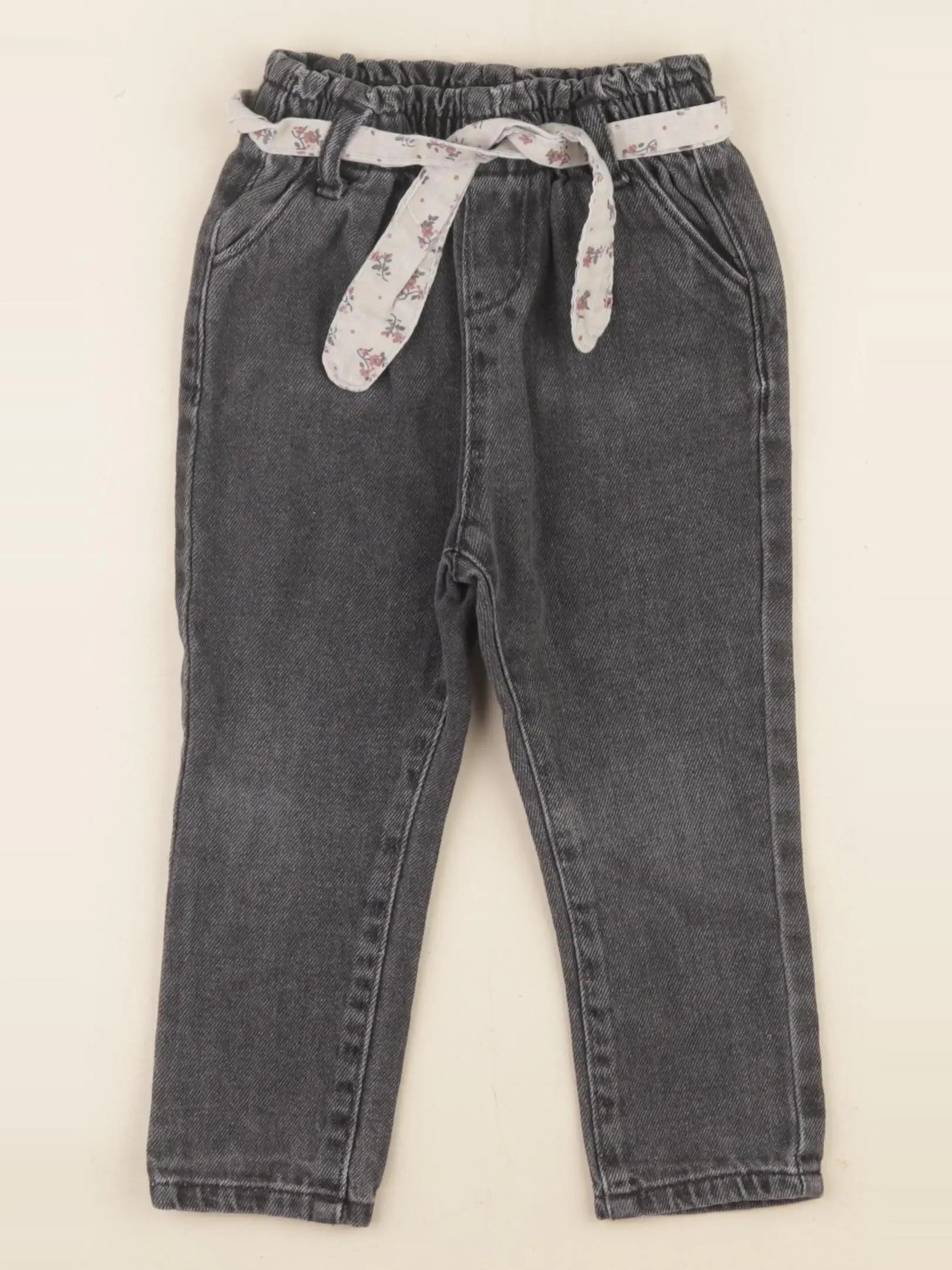 Vertbaudet - jean gris - 24 mois