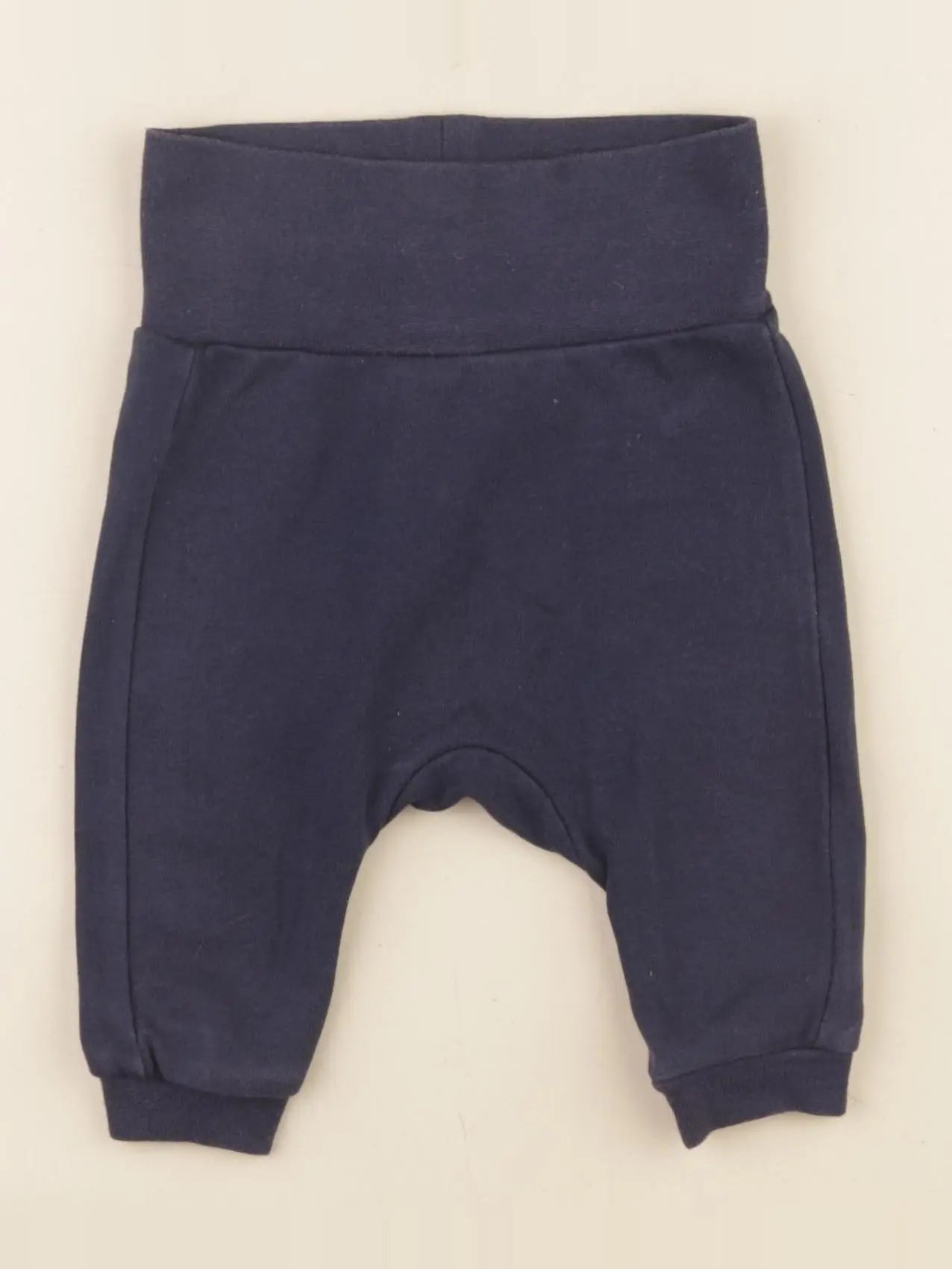 H&M - legging bleu - 2/4 mois