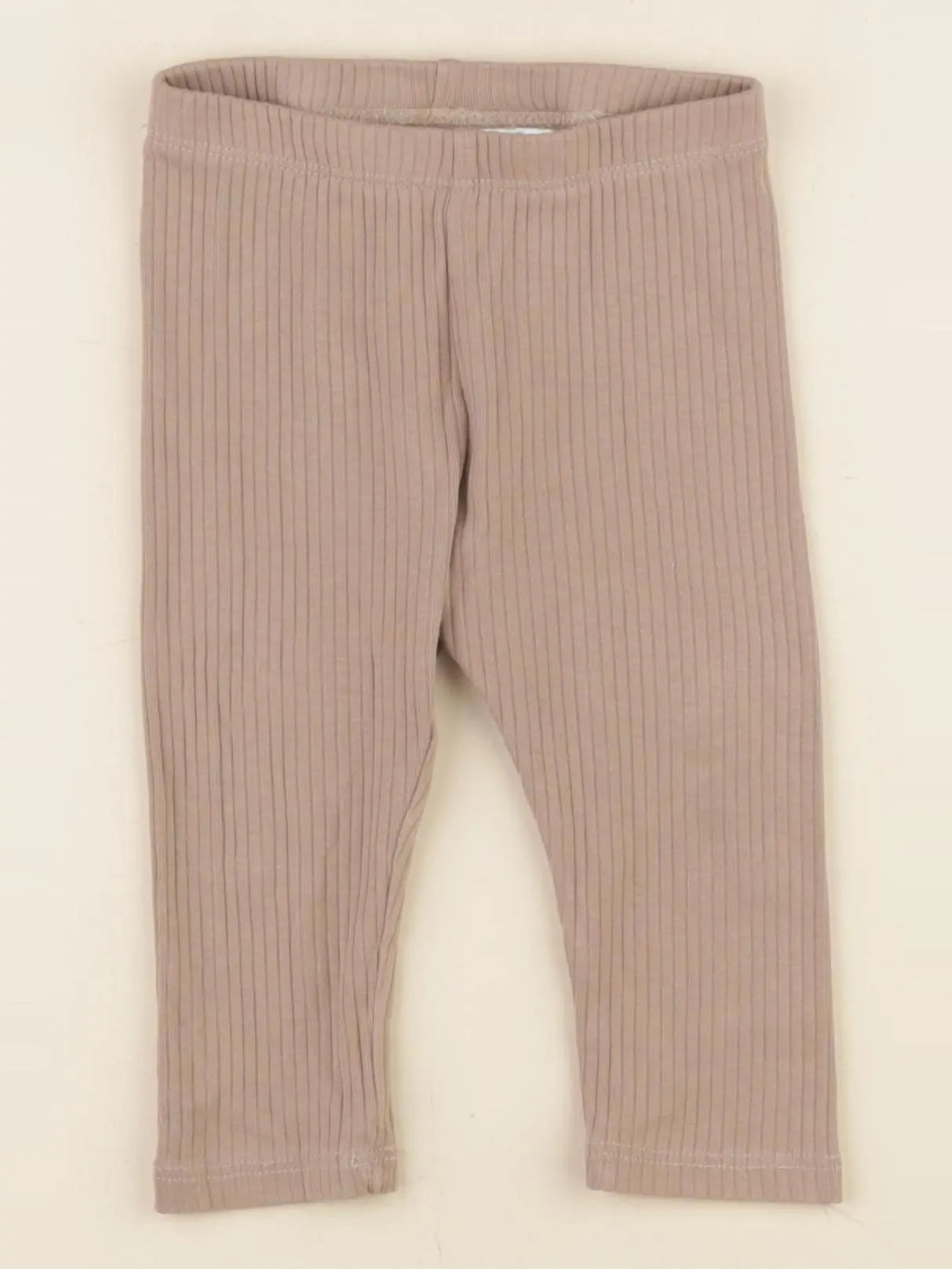 H&M - legging marron - 6/9 mois