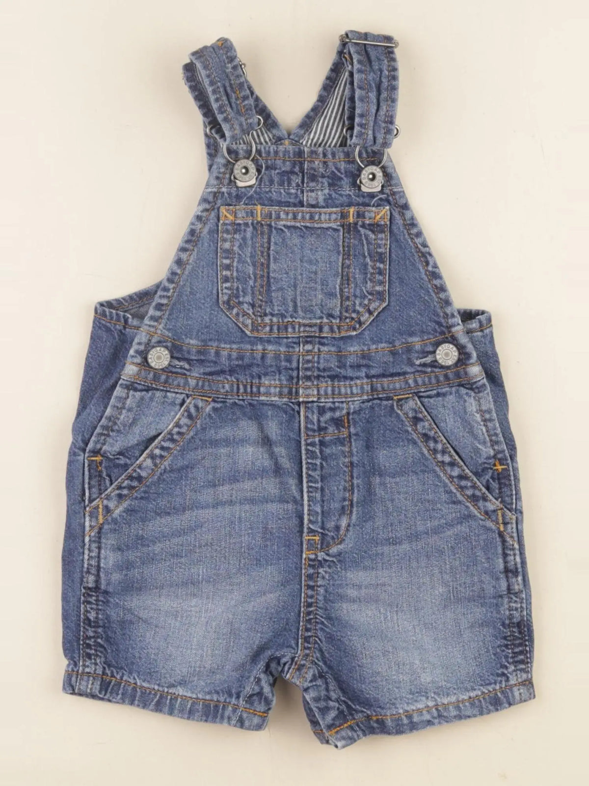 GAP - salopette bleu - 6/12 mois